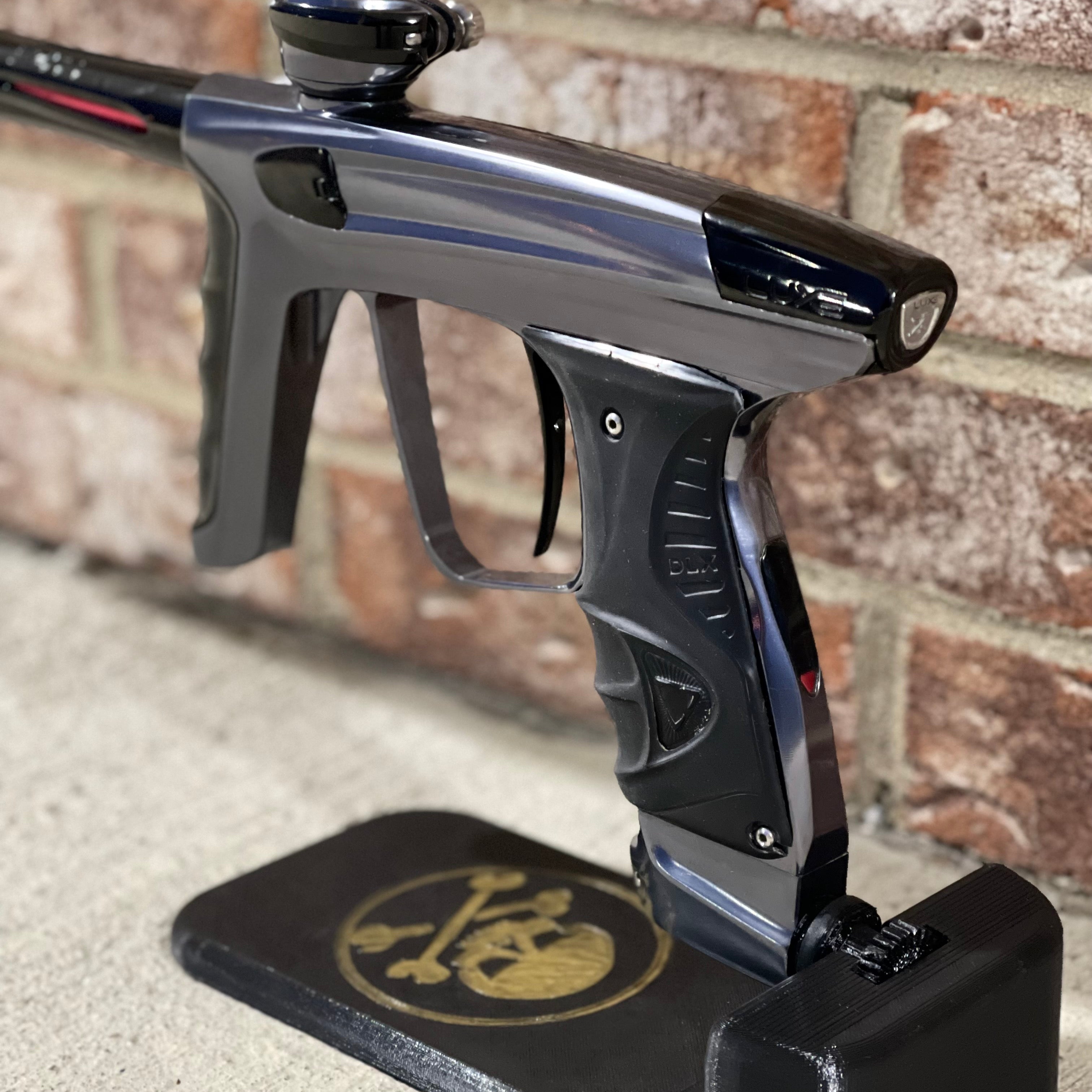 Used DLX Luxe X Paintball Gun - Pewter / Black