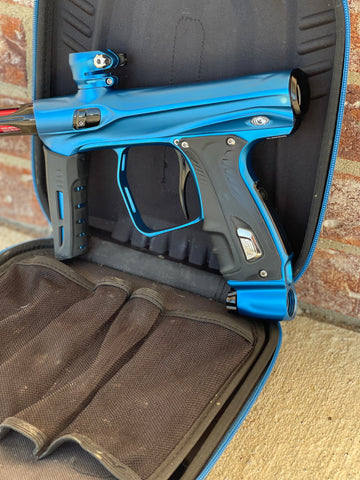 Used Shocker XLS Paintball Gun - Blue/Black