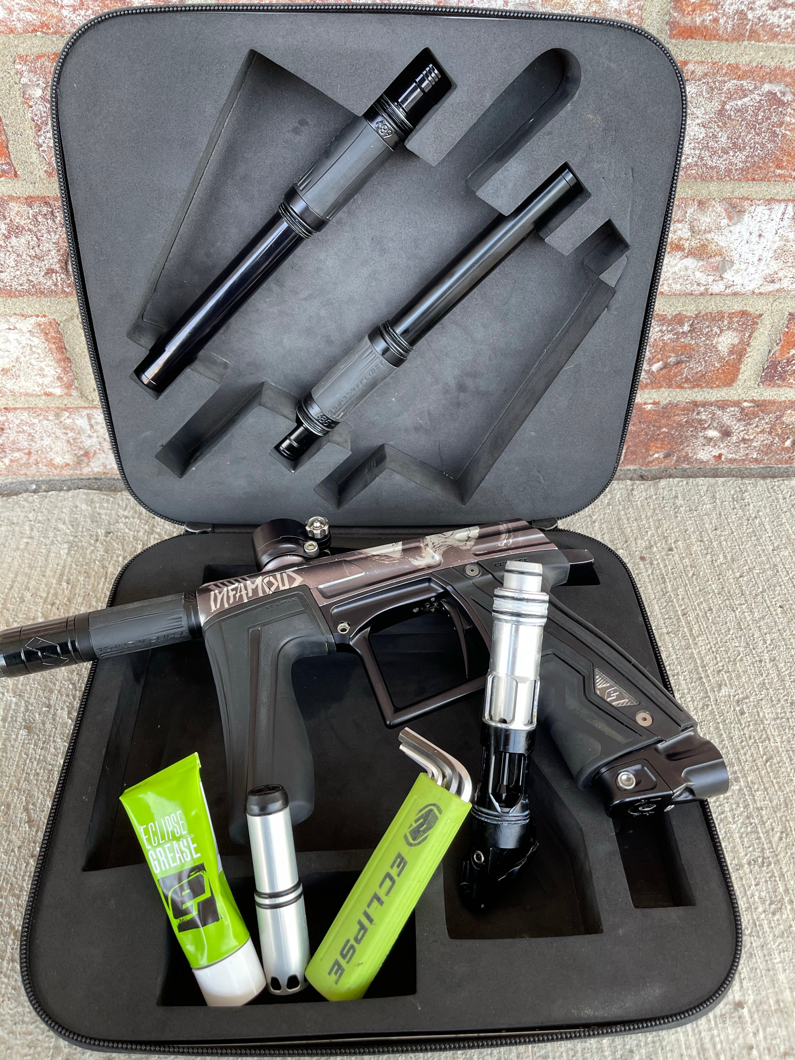 Used Planet Eclipse CS1.5 Paintball Gun - Infamous "Skull" Edition