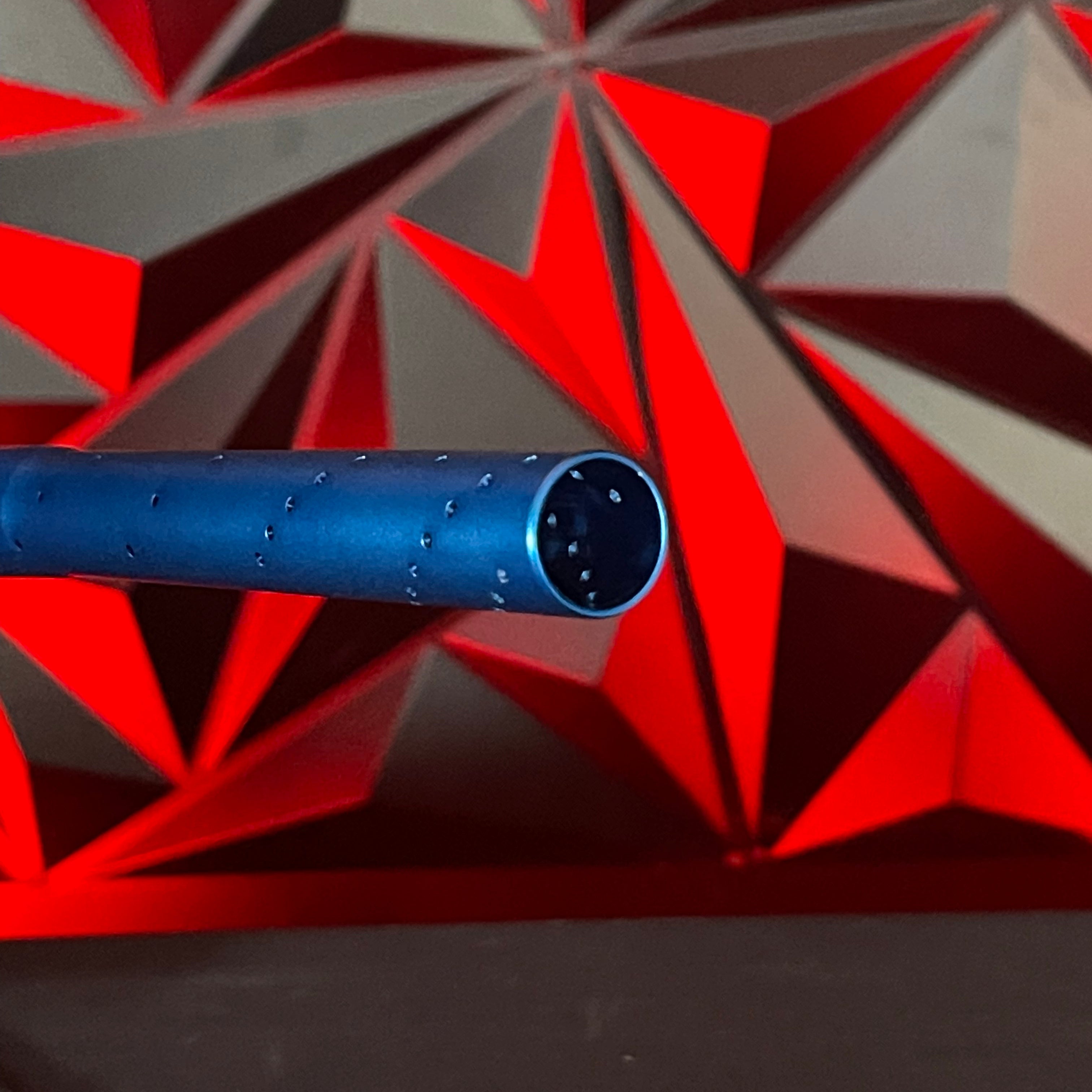 Used Planet Eclipse LV2 Paintball Gun - Blue/Bronze w/ Silencio Power Grip Back *Houston Heat Signed Case*