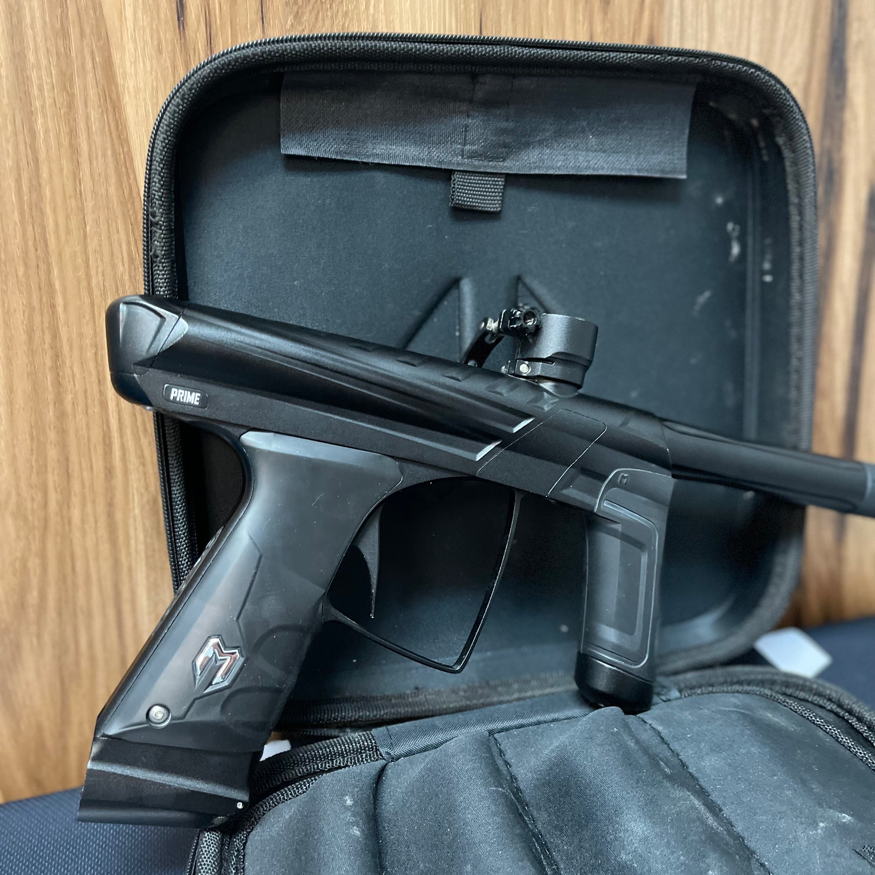 Used MacDev Prime XTS Paintball Gun - Dust Black