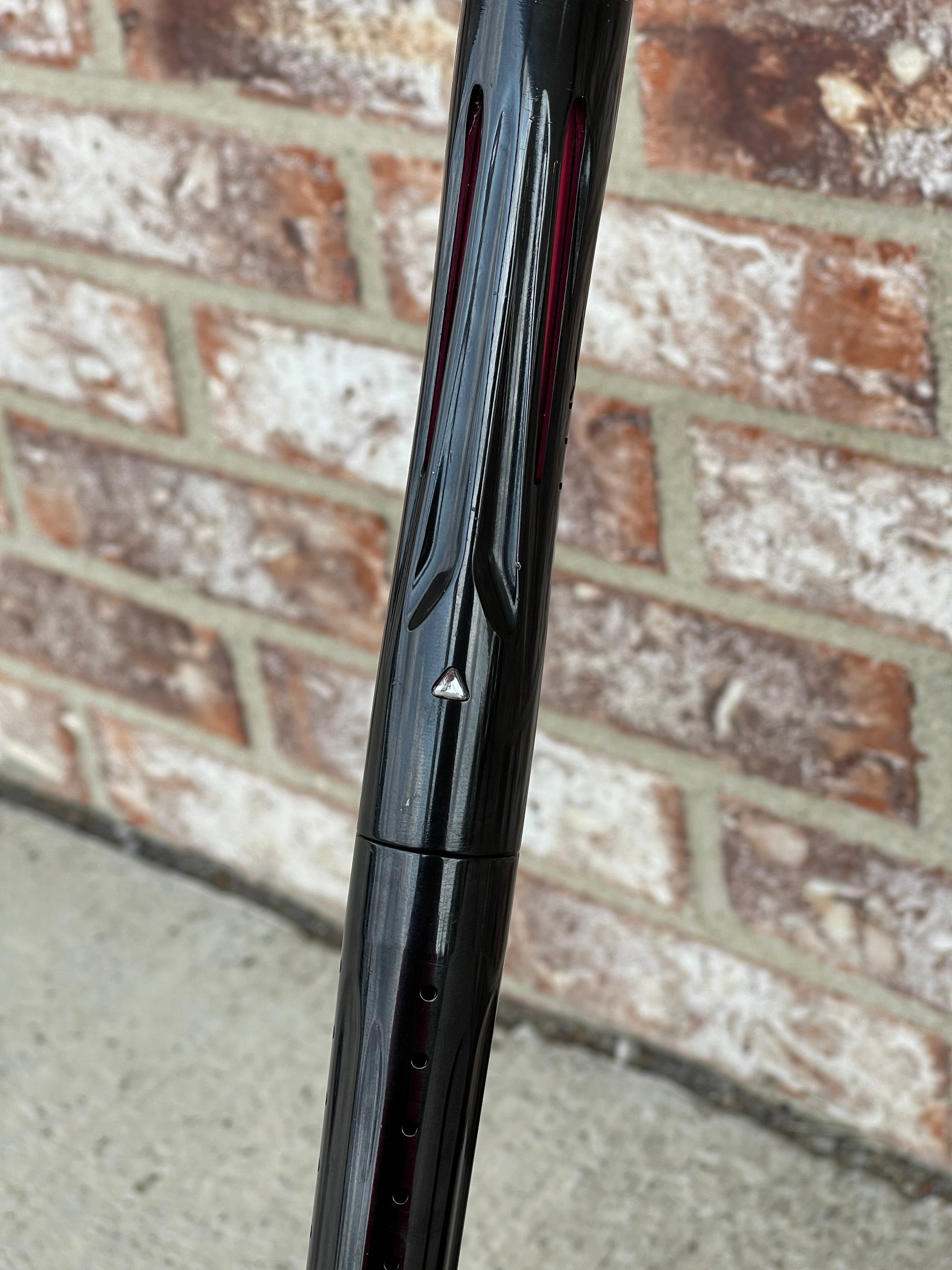 Used DLX Luxe Ice Paintball Gun - Gloss Black w/ Encore Bolt