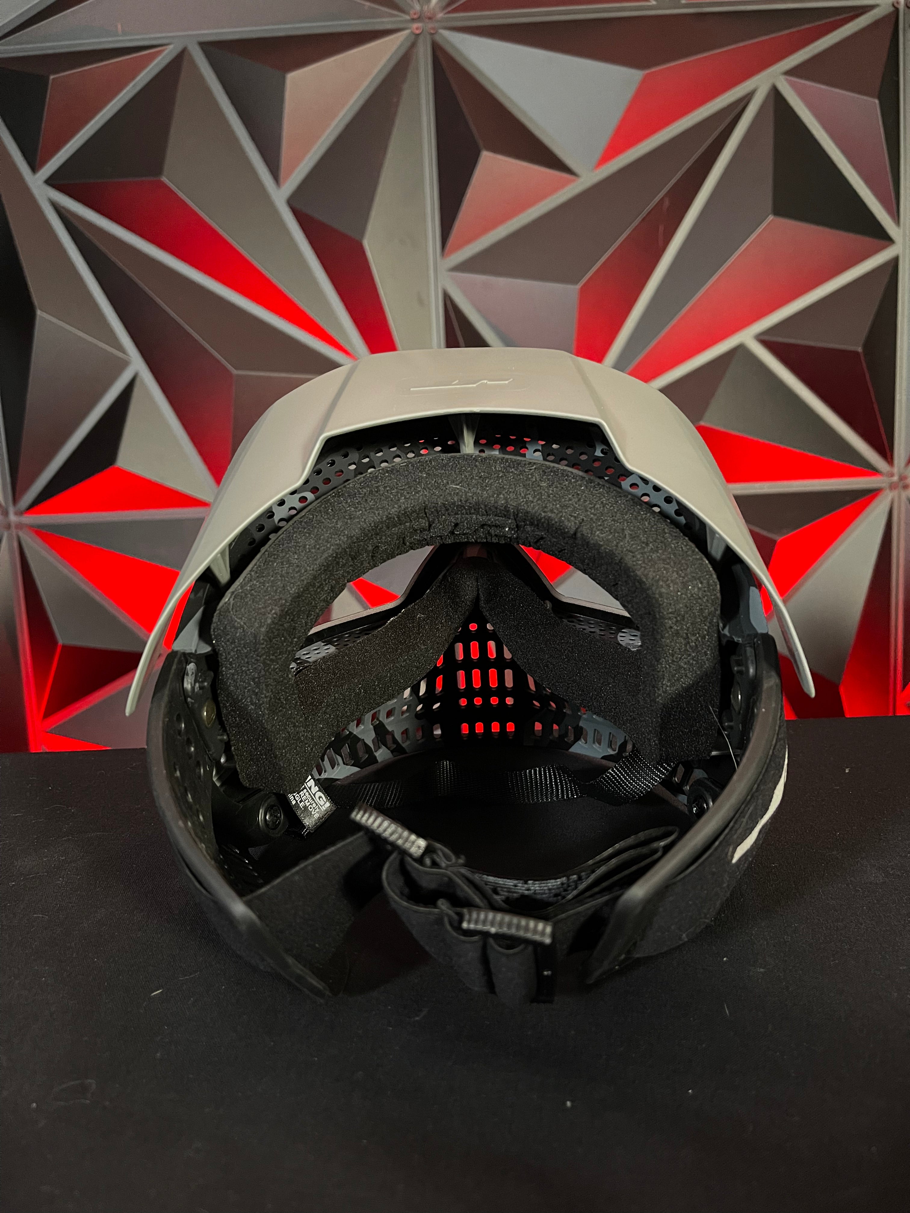 Used JT Proflex Paintball Mask - Black Grey Camo Skirt w/Black Grey Camo Frame & Matching Visor