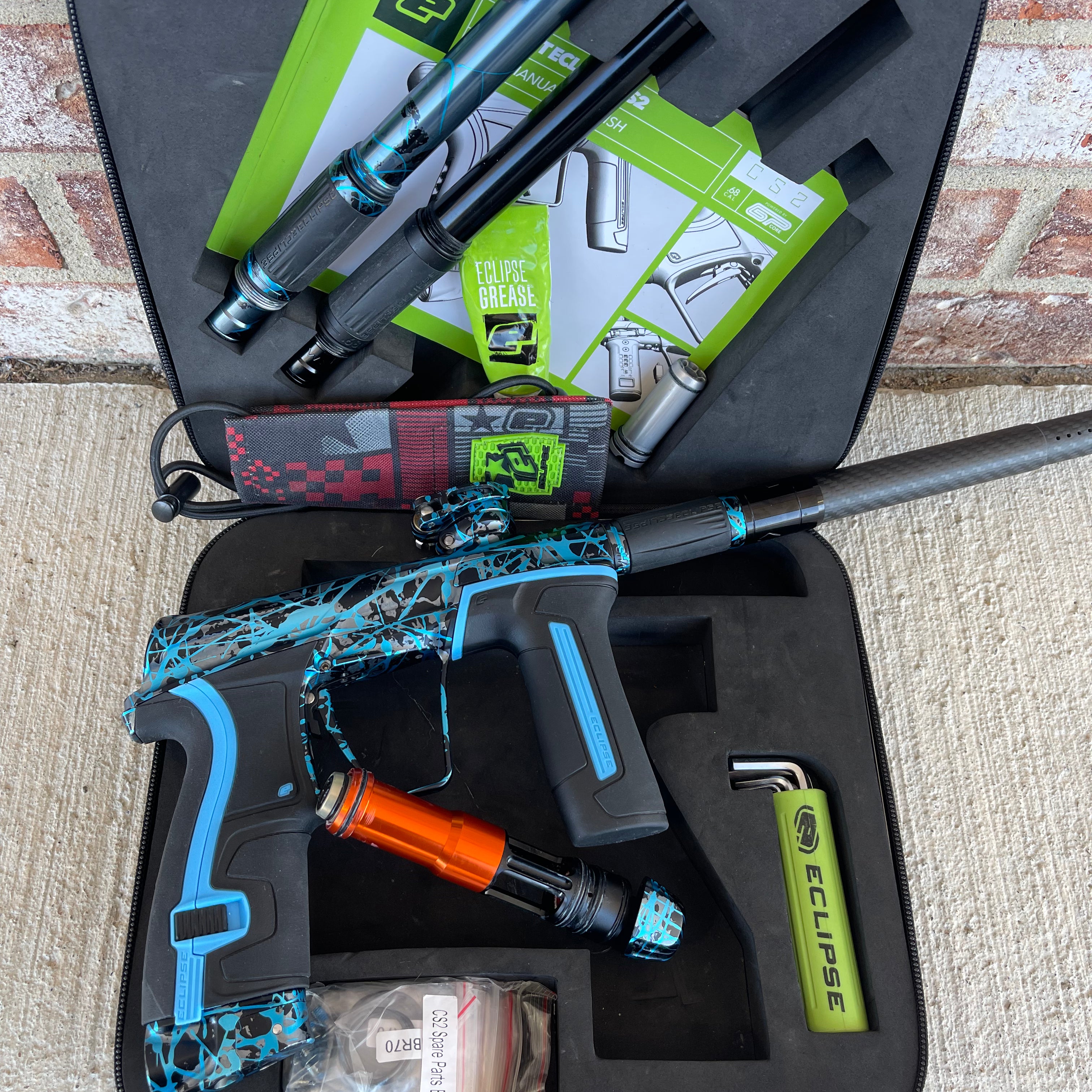 Used Planet Eclipse CS2 Paintball Gun - Aftershock Splash