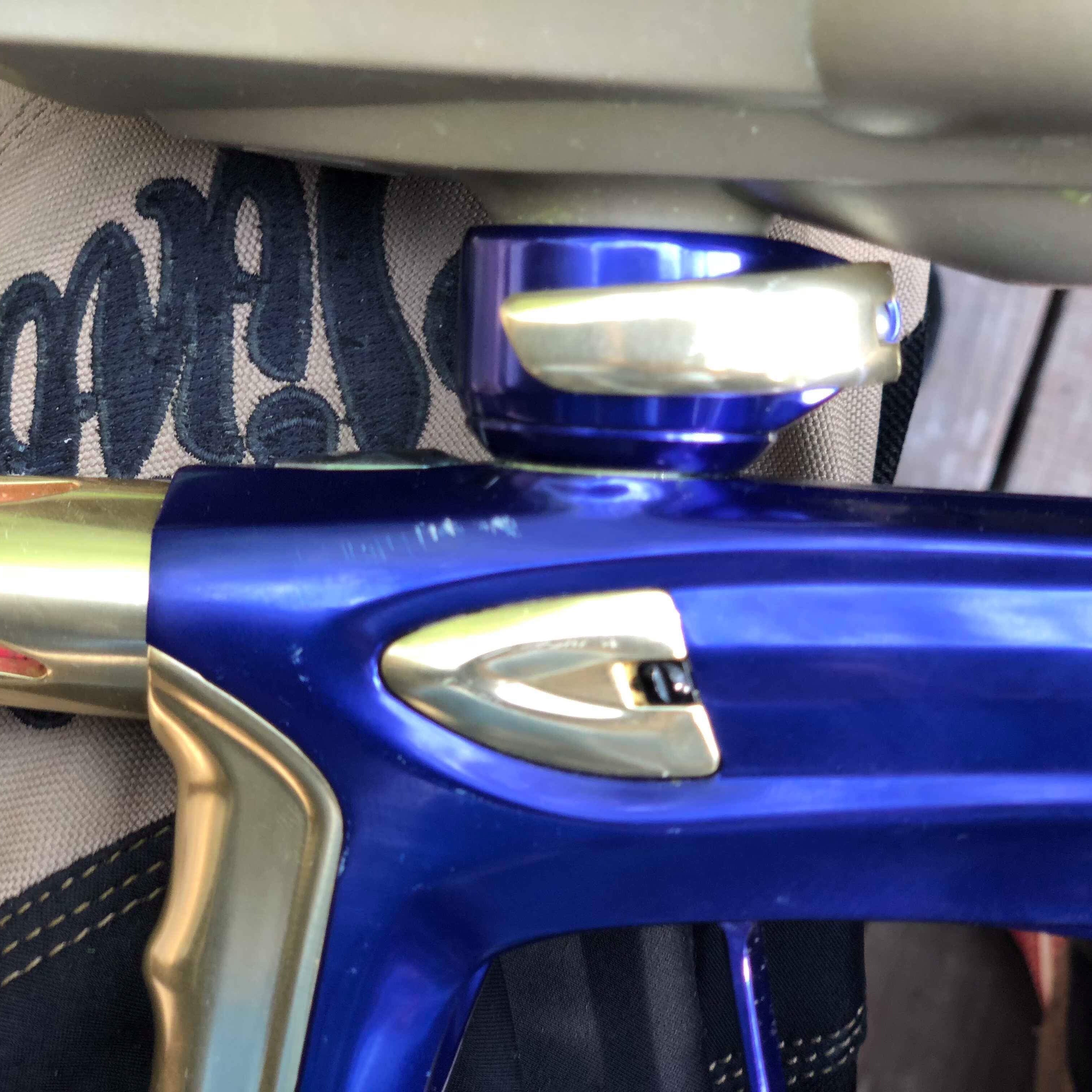 Purple/Gold Luxe Ice Paintball Marker