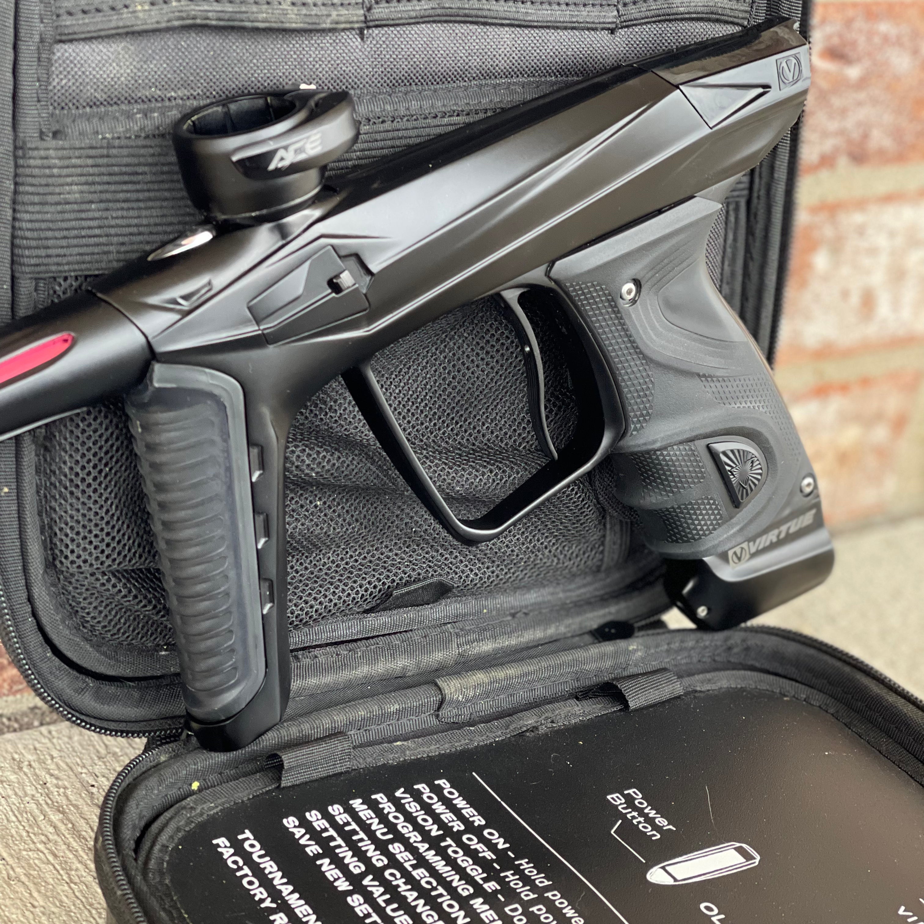 Used Virtue Luxe Ace Paintball Gun - Dust Black