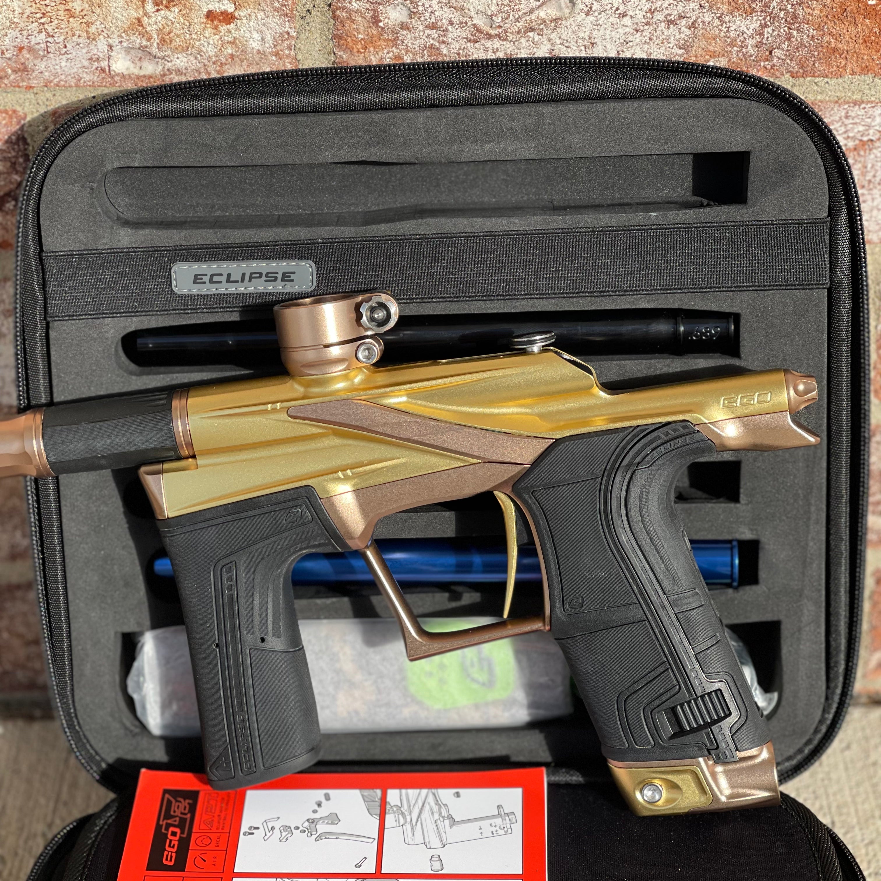 Used Planet Eclipse LV2 Paintball Gun - Crusade w/ 4 s63 Inserts