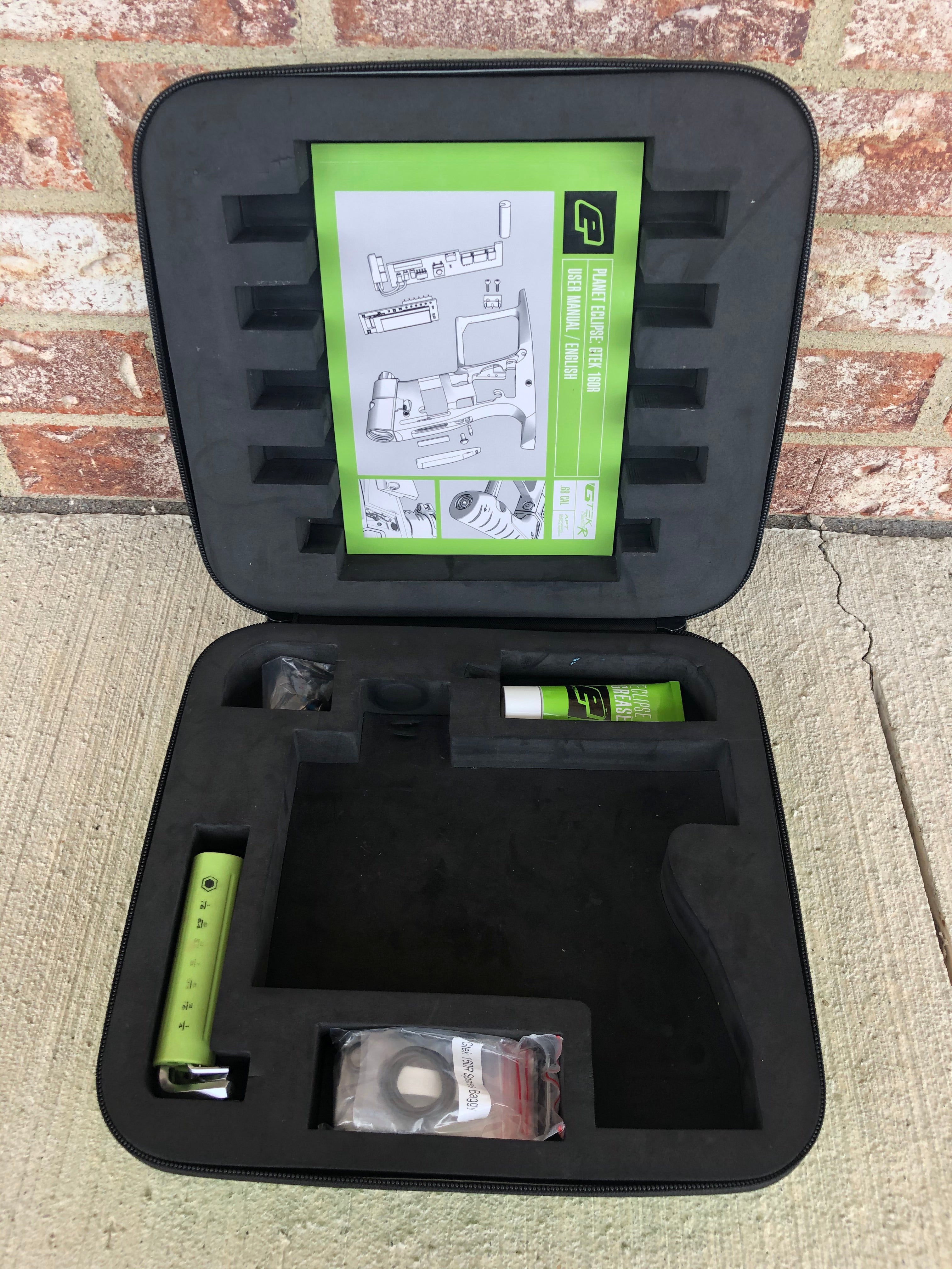 Used Planet Eclipse Gtek 160R Paintball Gun - Black