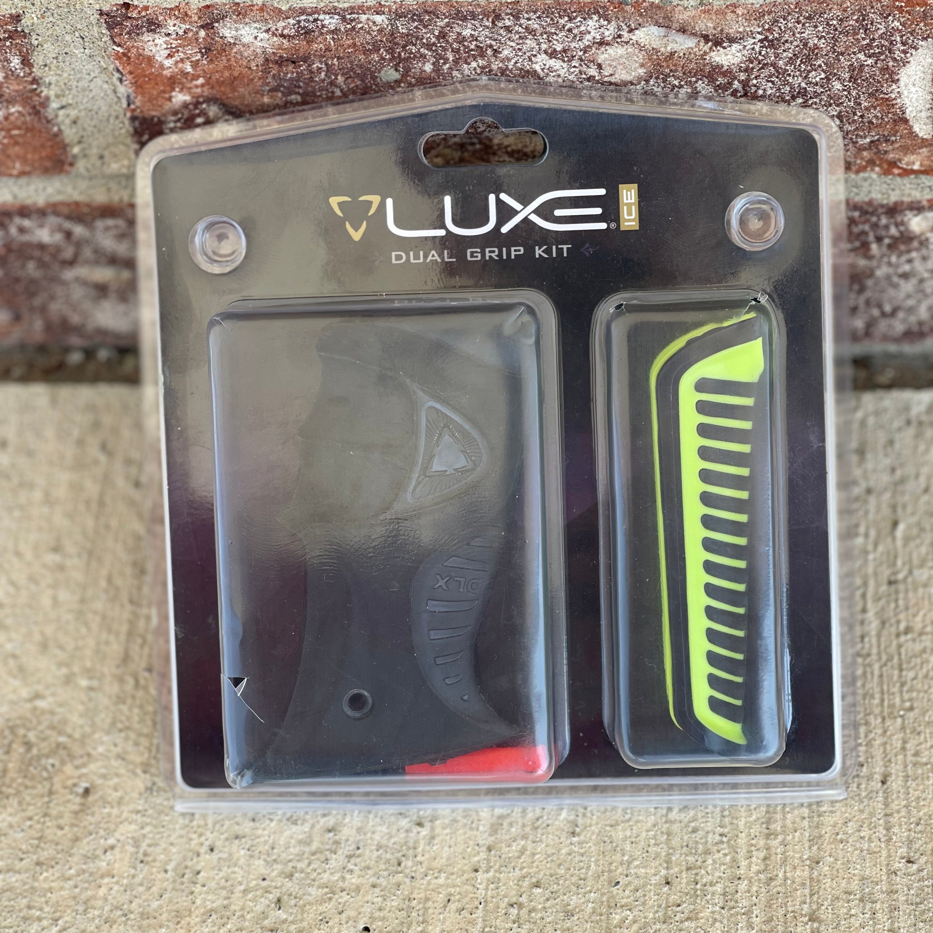 Used DLX Luxe X Paintball Gun - Dust Purple / Polished Green