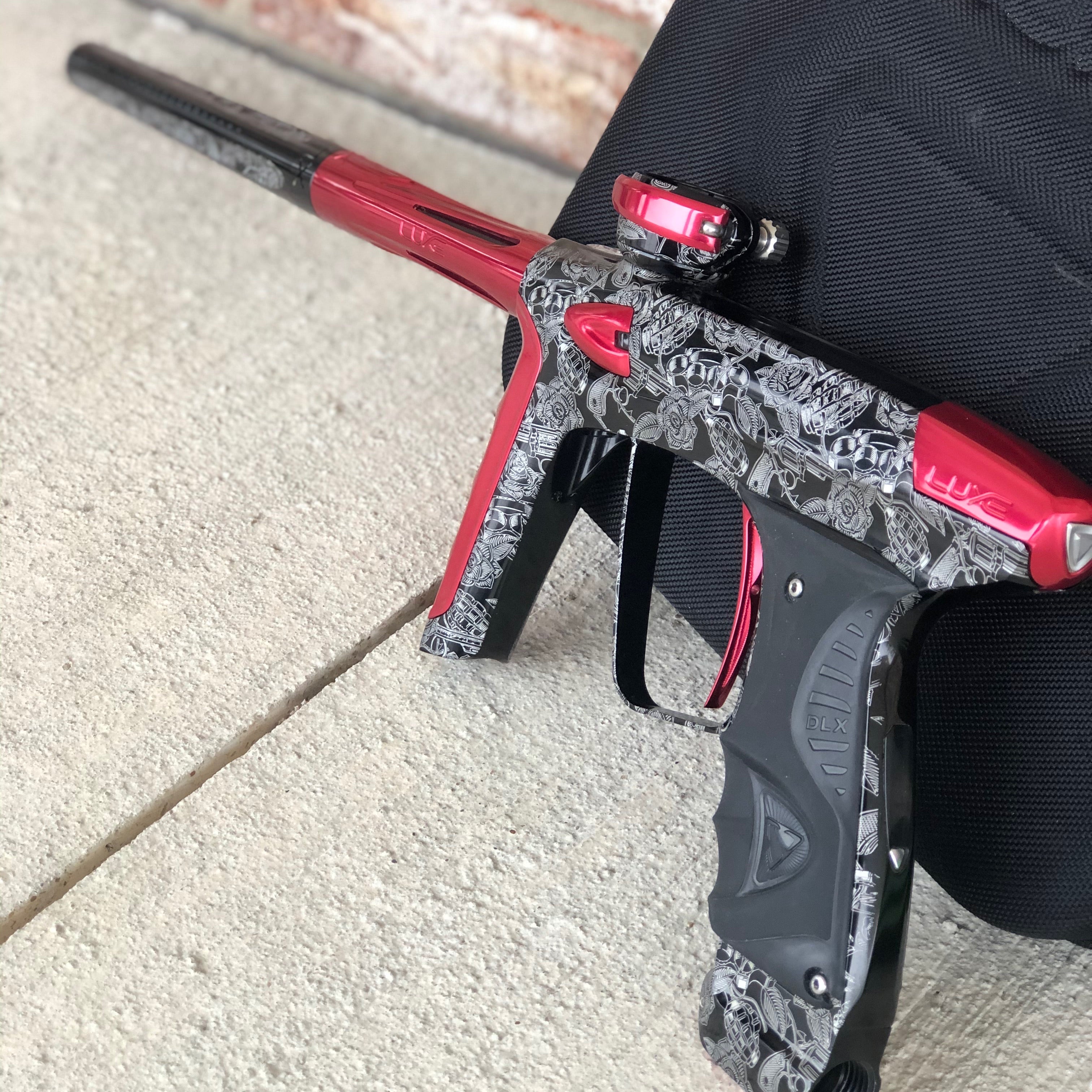 Used DLX Luxe Ice Paintball Gun - SAM66 Edition