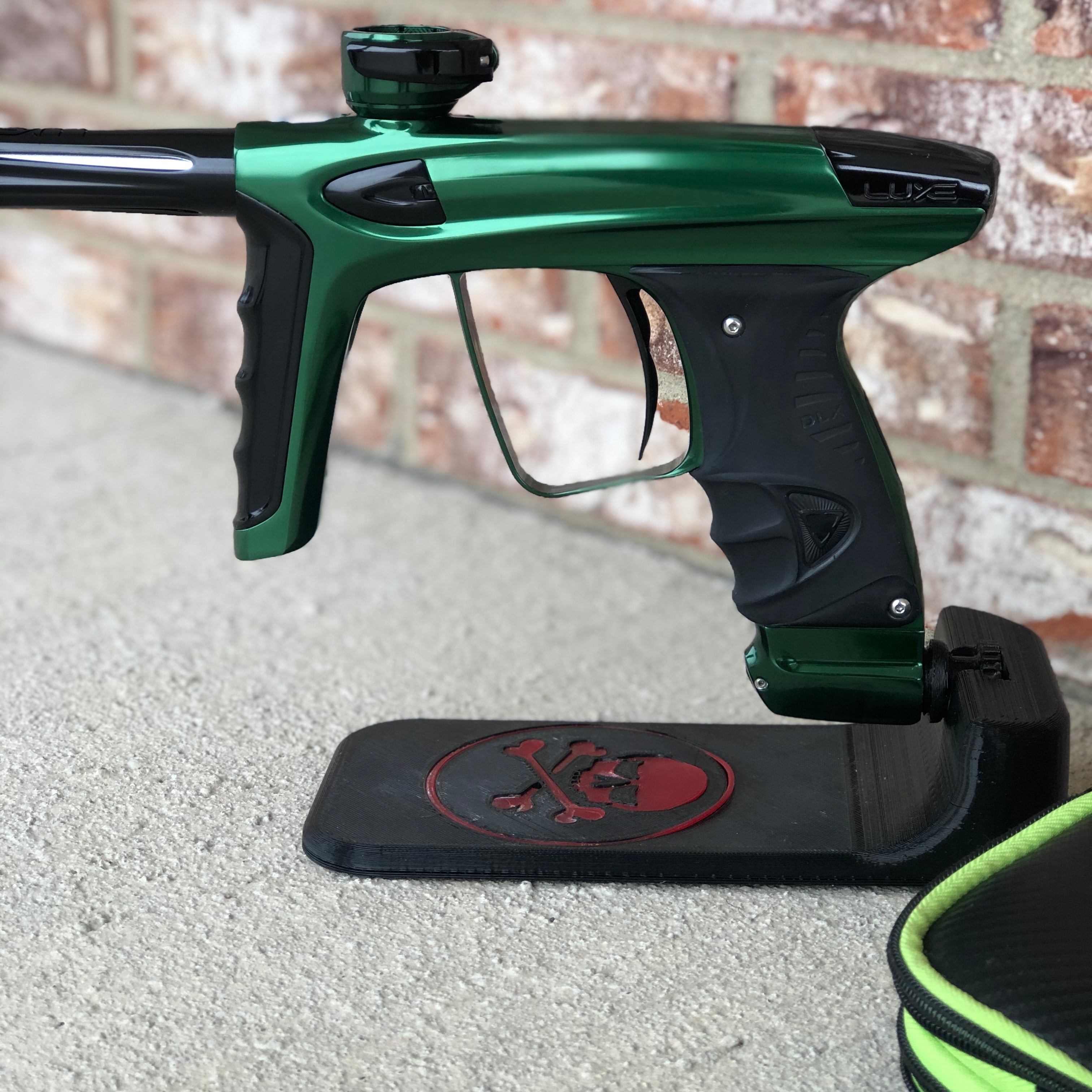 Used DLX Luxe Ice Paintball Marker - Gloss Emerald