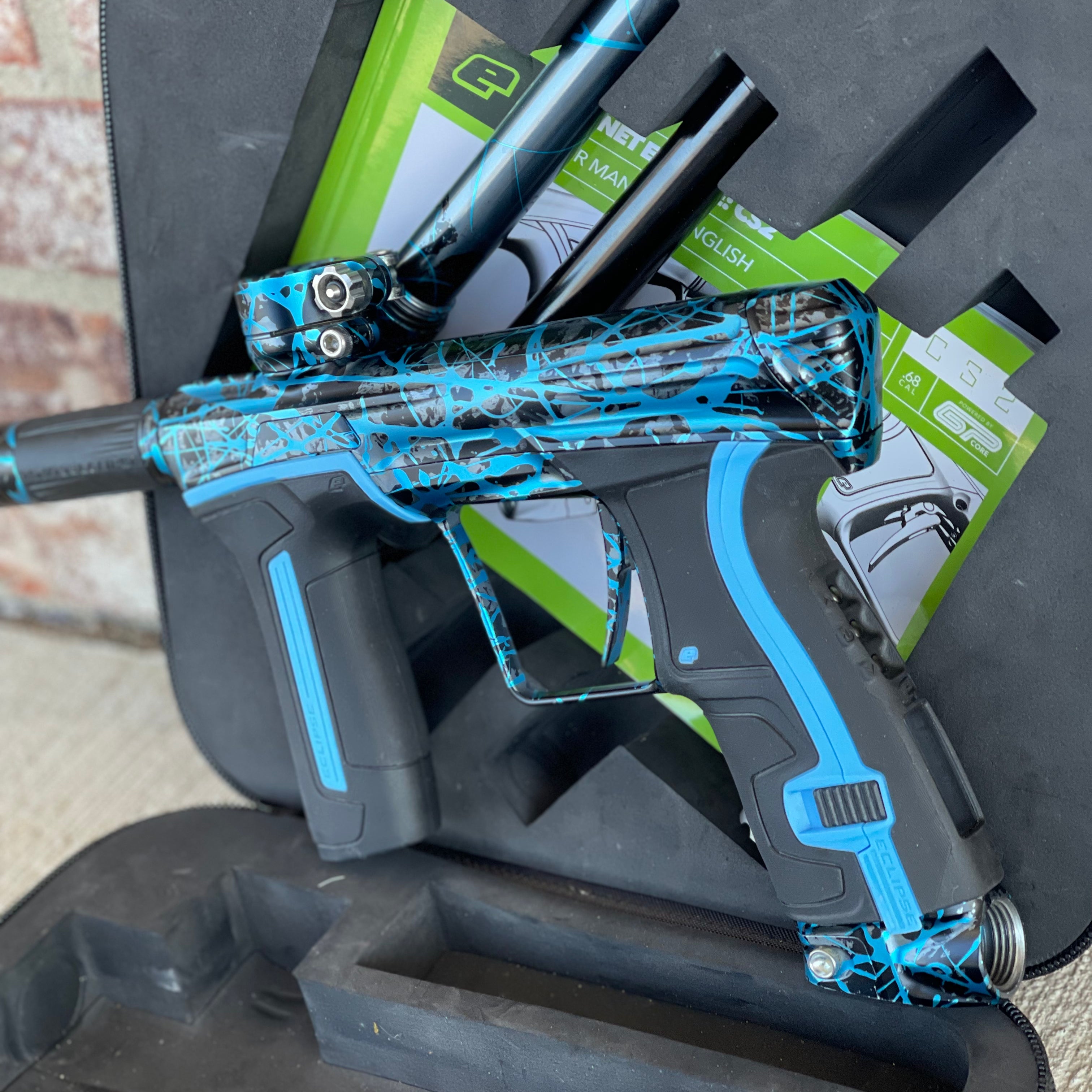 Used Planet Eclipse CS2 Paintball Gun - Aftershock Splash