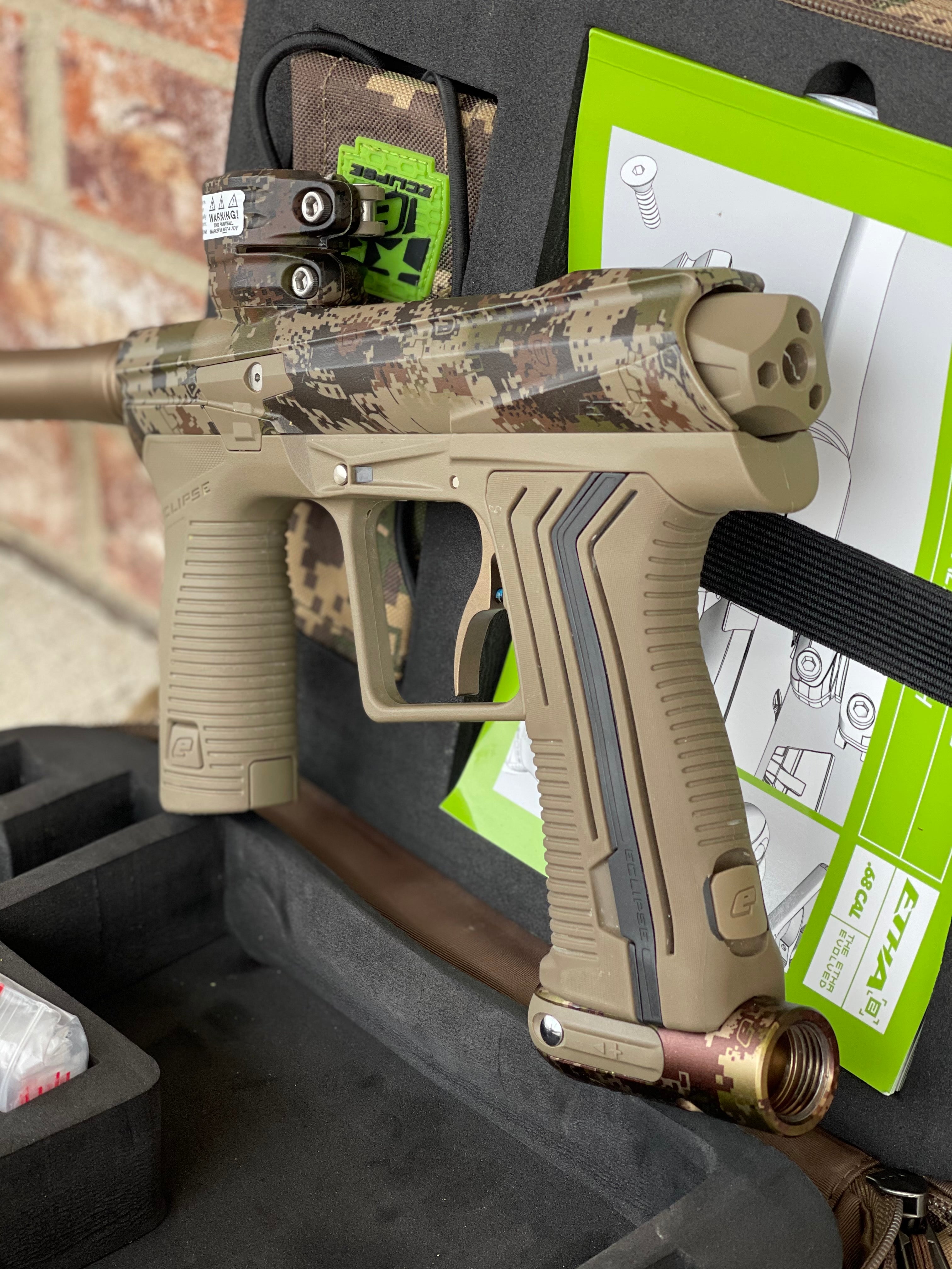 Used Planet Eclipse Etha 2 Paintball Marker - HDE / Earth