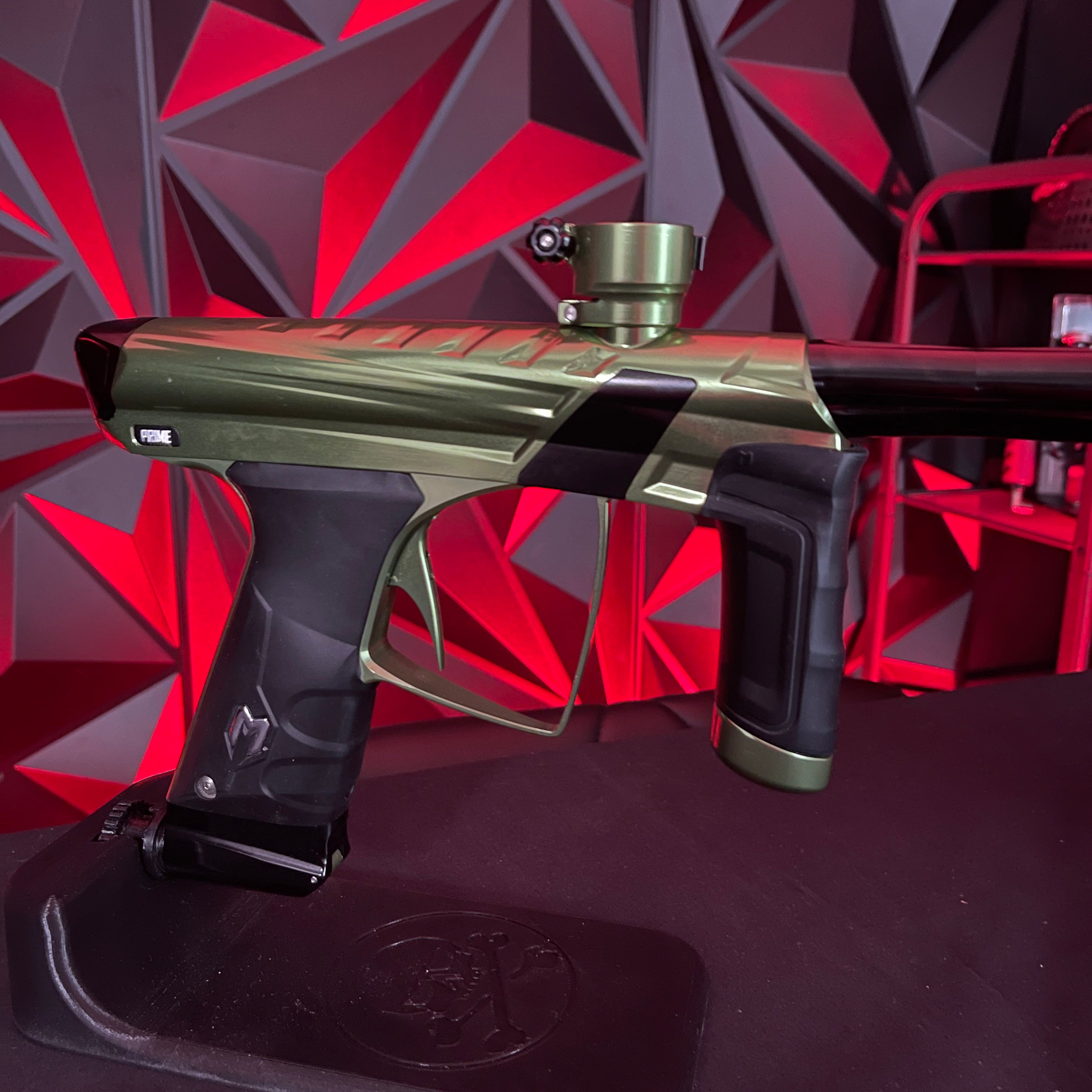 Used MacDev Prime XTS Paintball Gun - Polished Olive