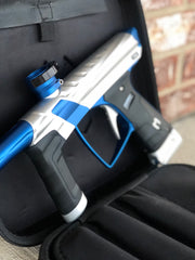 Used MacDev Prime XTS Paintball Gun - Silver/Blue