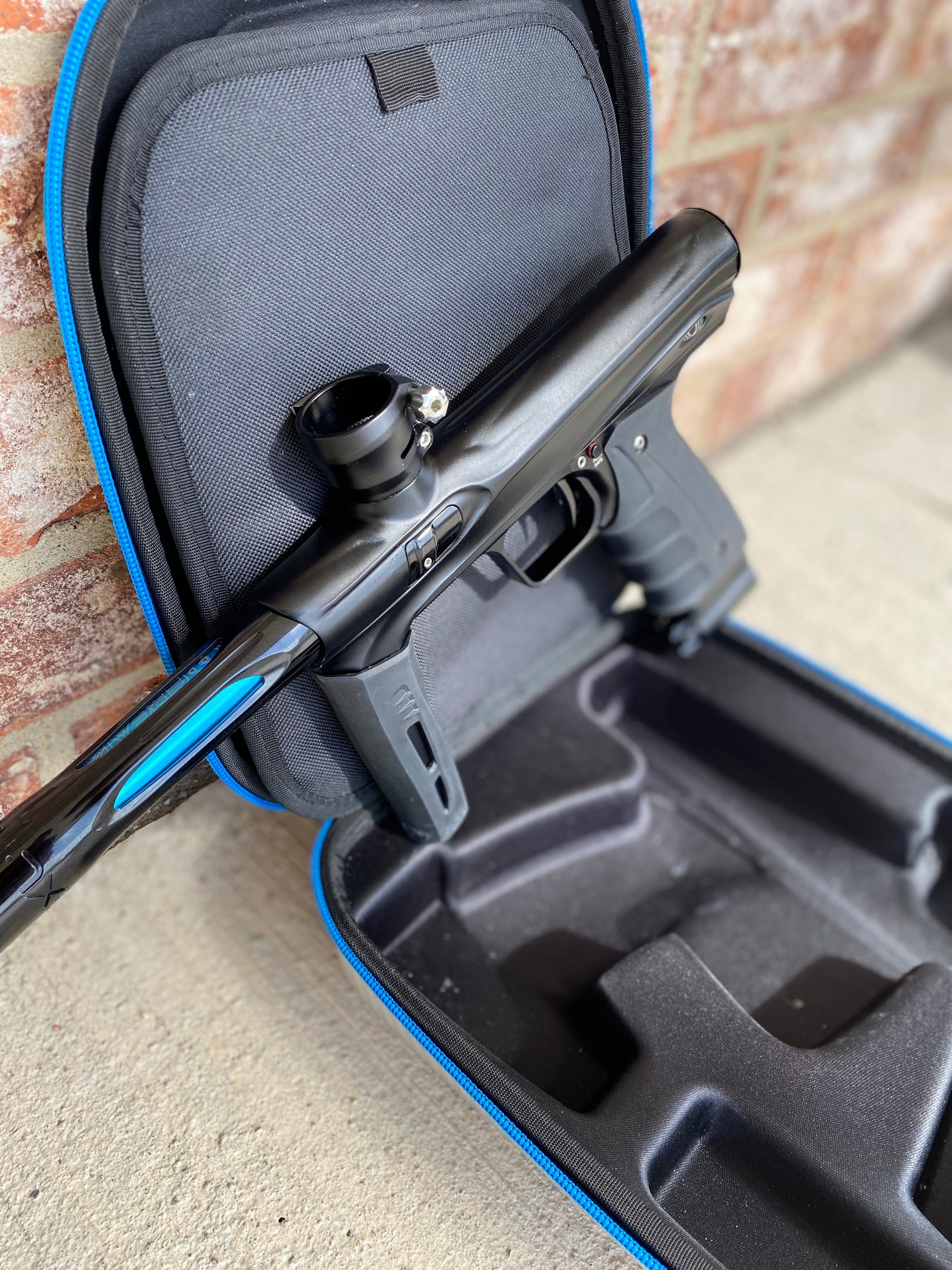 Used Shocker XLS CVO Paintball Gun - Dust Black