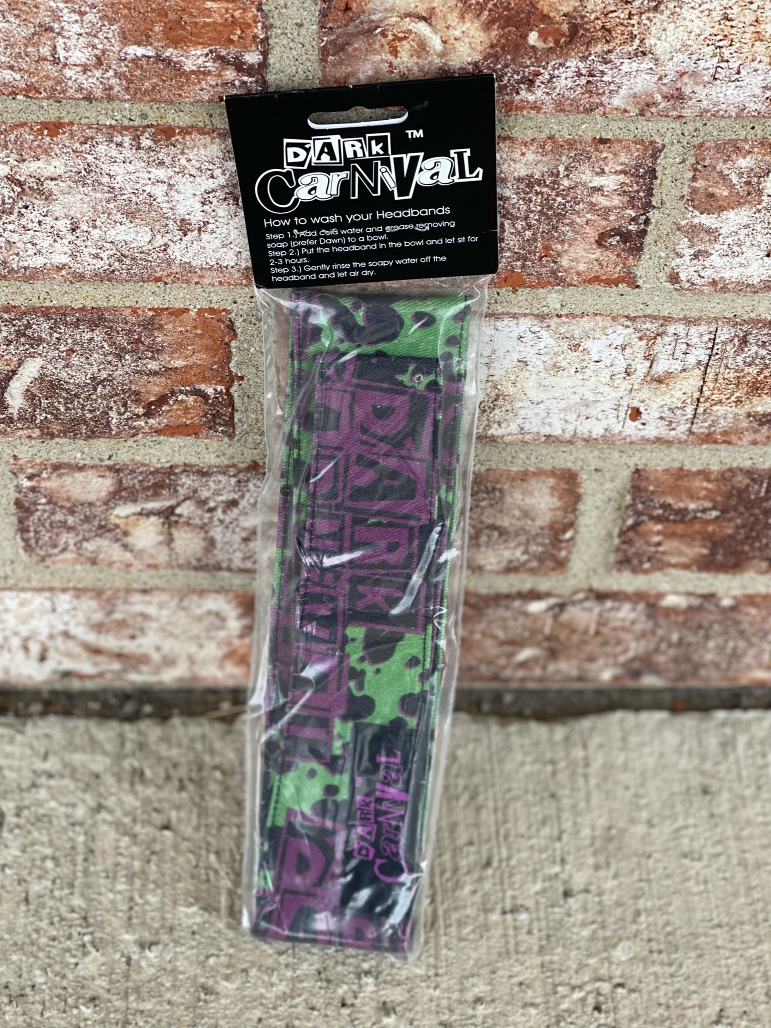 Dark Carnival "Jester" Headband - Purple Tag