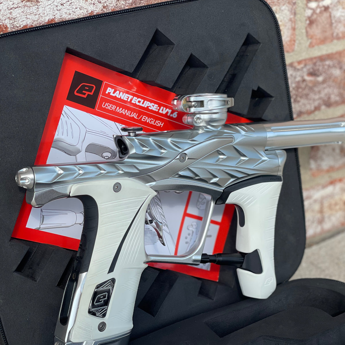 Used Planet Eclipse/HK Army Fossil LV1.6 XV Paintball Gun - Pure (Silv