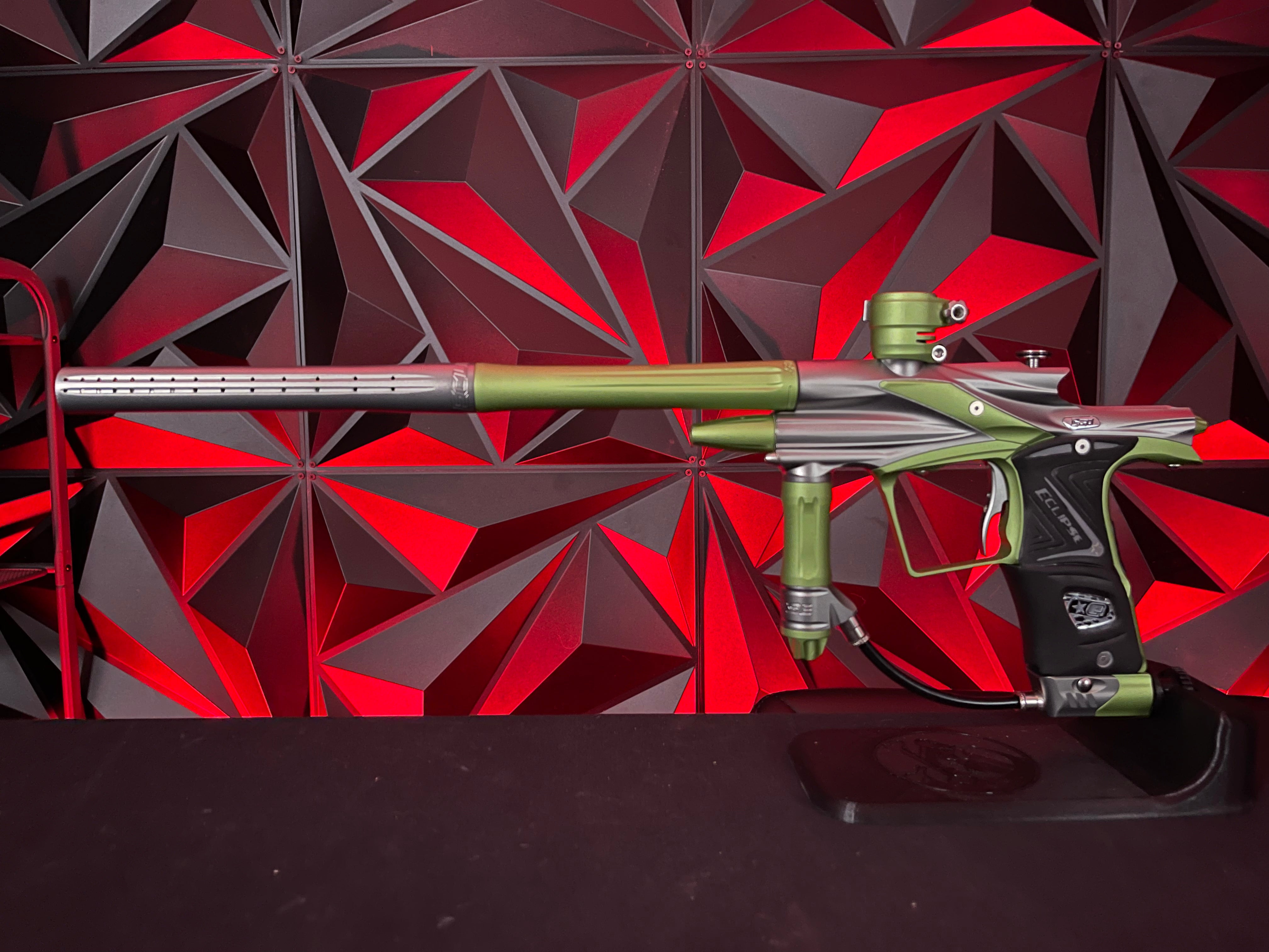 Used Planet Eclipse Ego 11 Paintball Gun - Grey/Lime Green