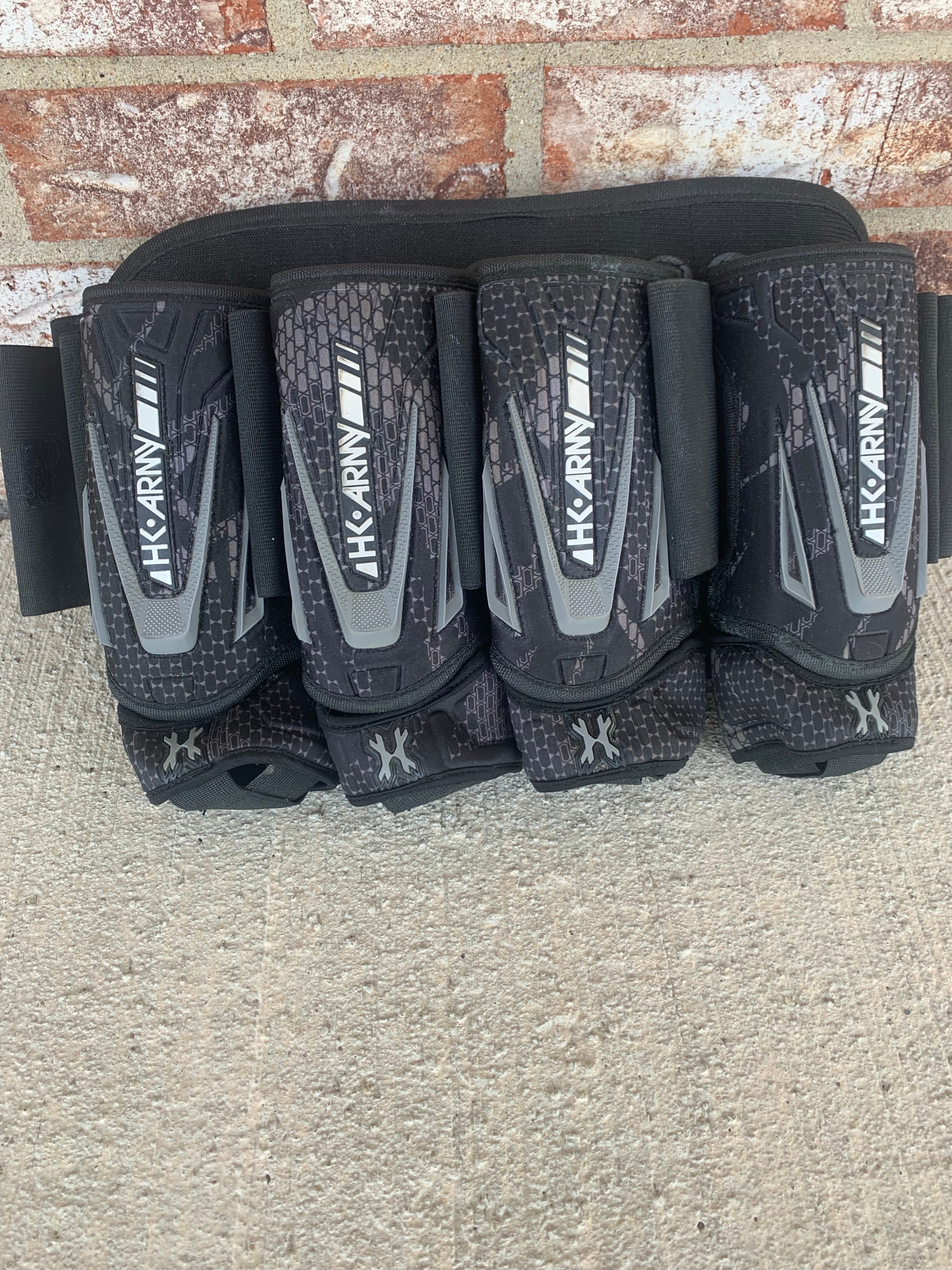 Used HK Army Zero G 4+7 Paintball Pod Pack- Graphite
