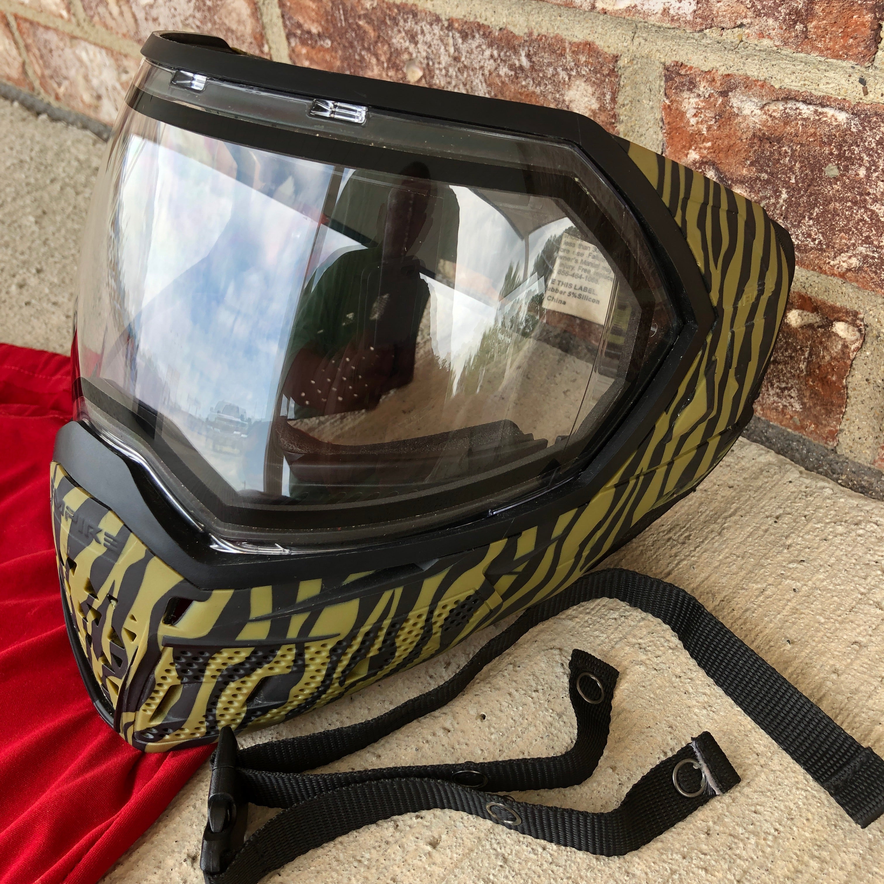 Used Empire EVS Paintball Mask - Tigerstripe