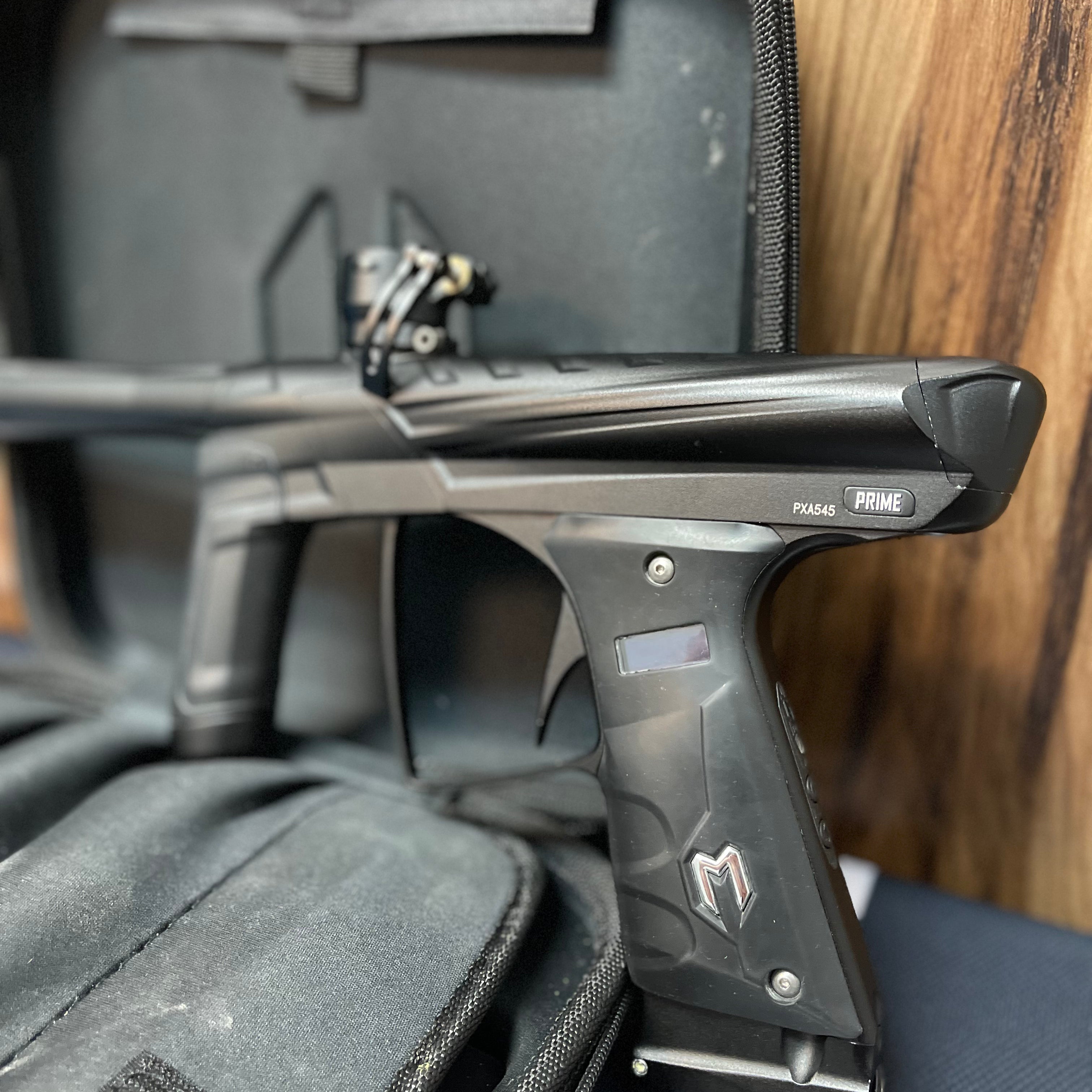Used MacDev Prime XTS Paintball Gun - Dust Black