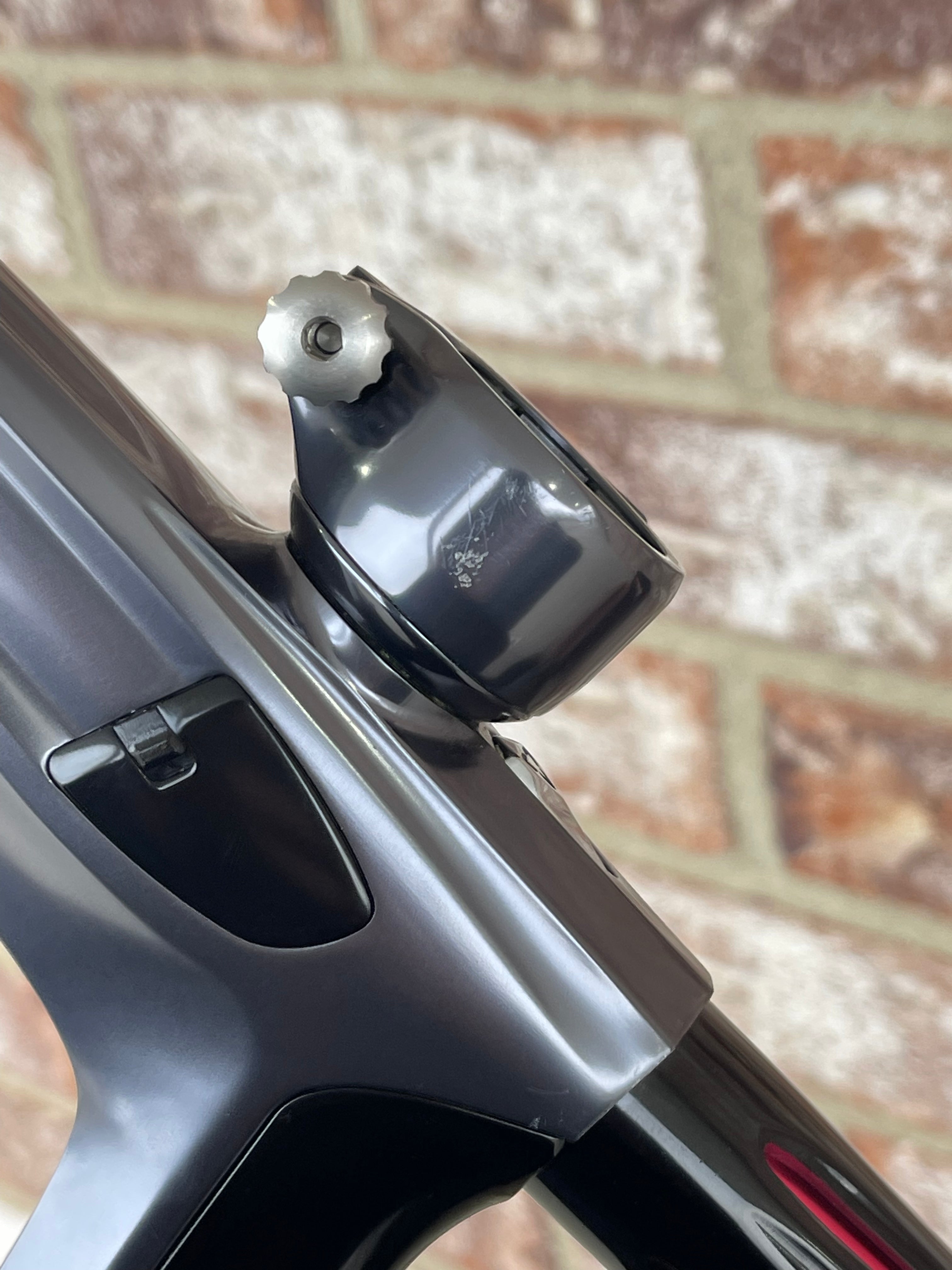 Used DLX Luxe X Paintball Gun - Dust Pewter/Polished Black w/ HK Army Exo 2.0 Case