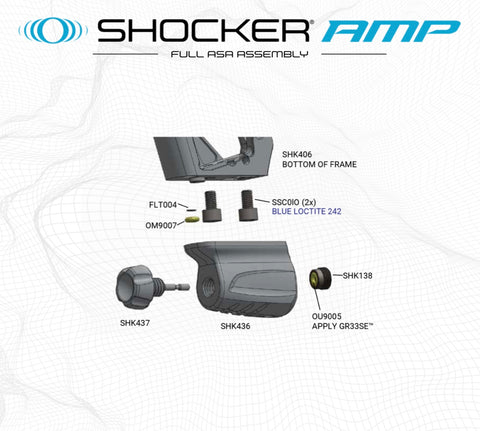 SP Shocker Amp Full ASA Assembly Parts List - Pick the Part You Need!