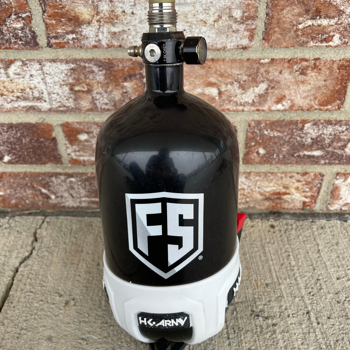 Used First Strike Carbon Fiber 77/4500 Paintball Tank