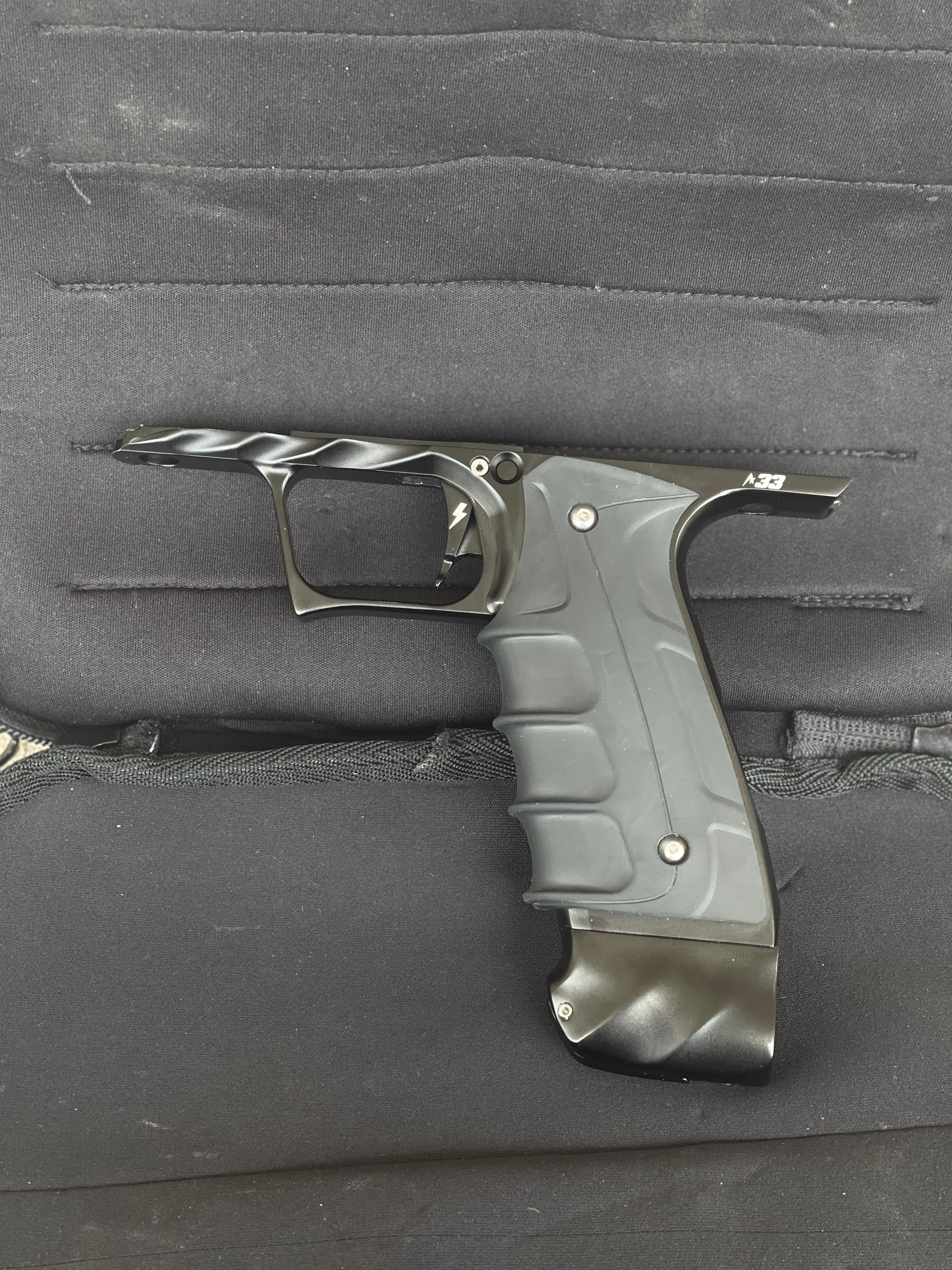 Used Adrenaline Shocker XLS Paintball Gun - w/ Adrenaline CVO Frame and STOCK XLS Electronic Frame