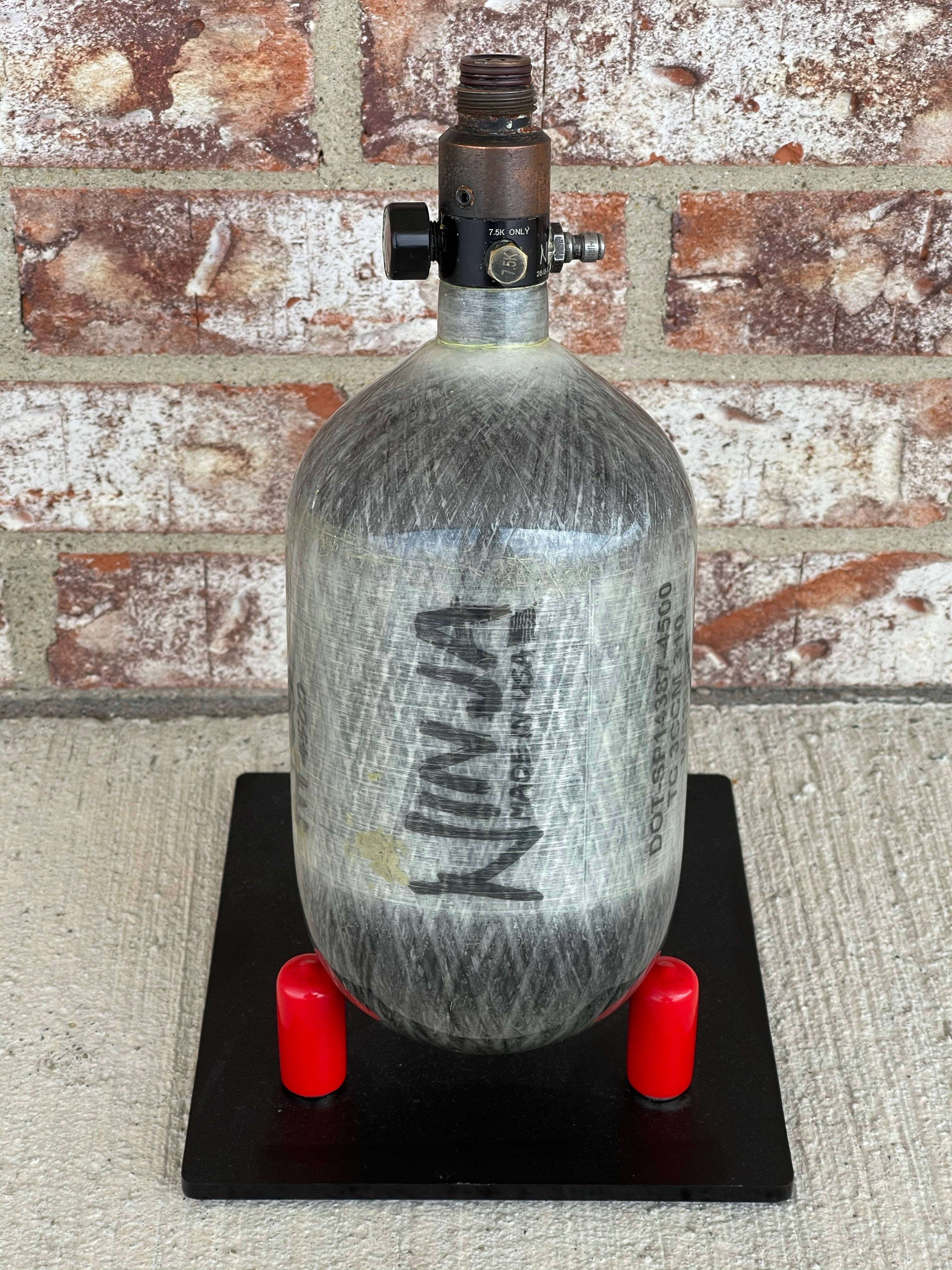 Used Ninja Lite 68/4500 Paintball Tank - Grey Ghost