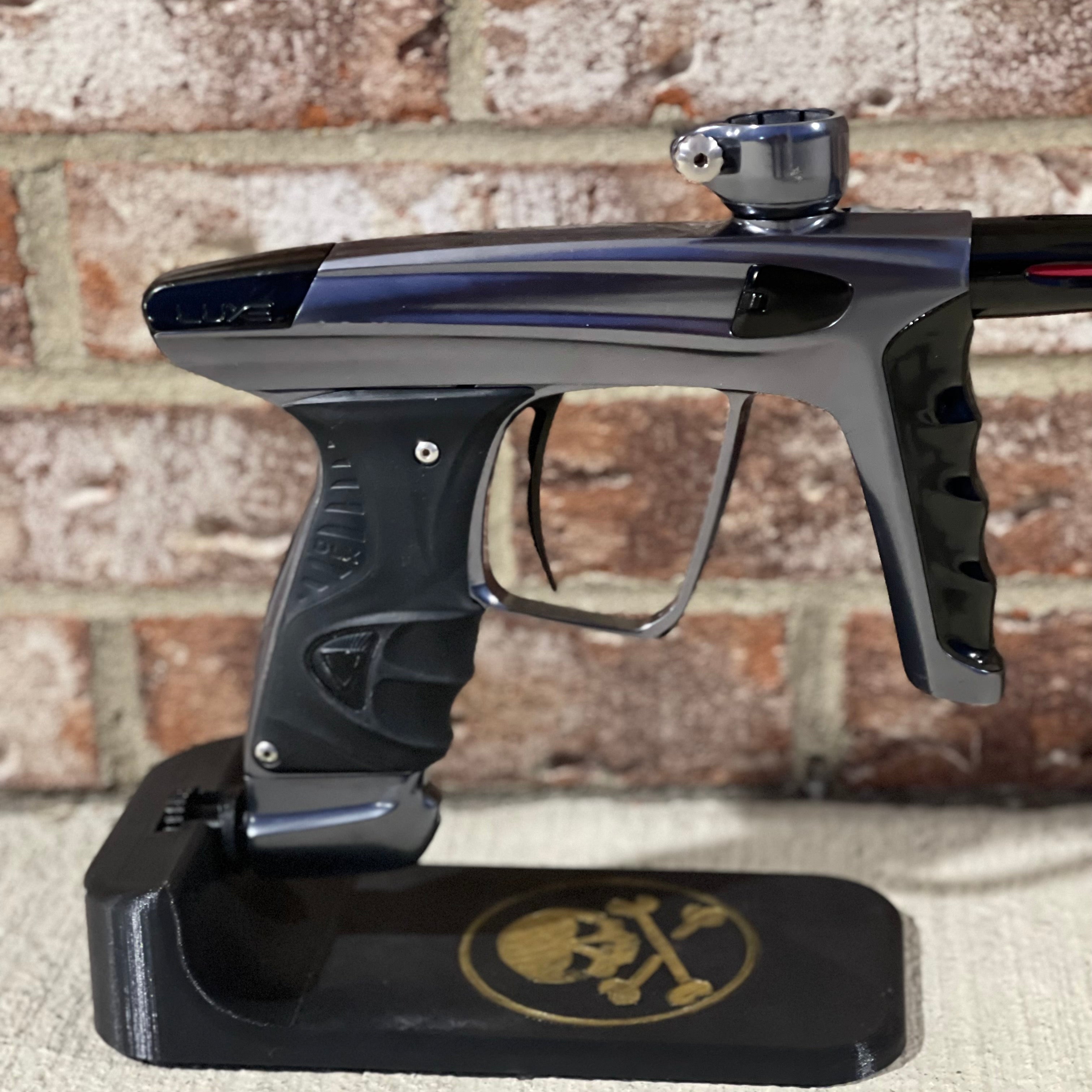 Used DLX Luxe X Paintball Gun - Pewter / Black