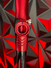 Used Shocker Amp Paintball Gun - Red w/ Earth Grip Kit & Black Grip Kit