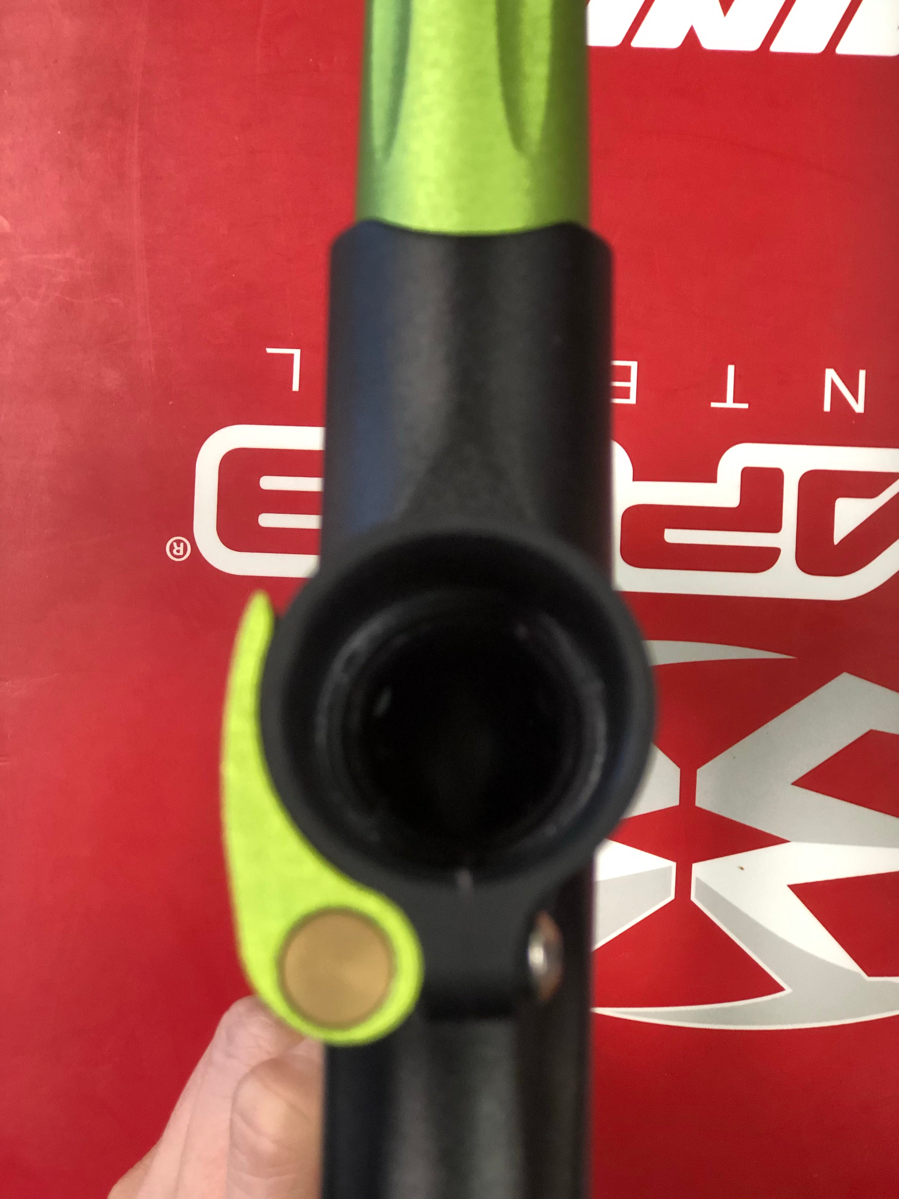 Used Empire Mini GS- Black w/ Lime w/ JJ Barrel