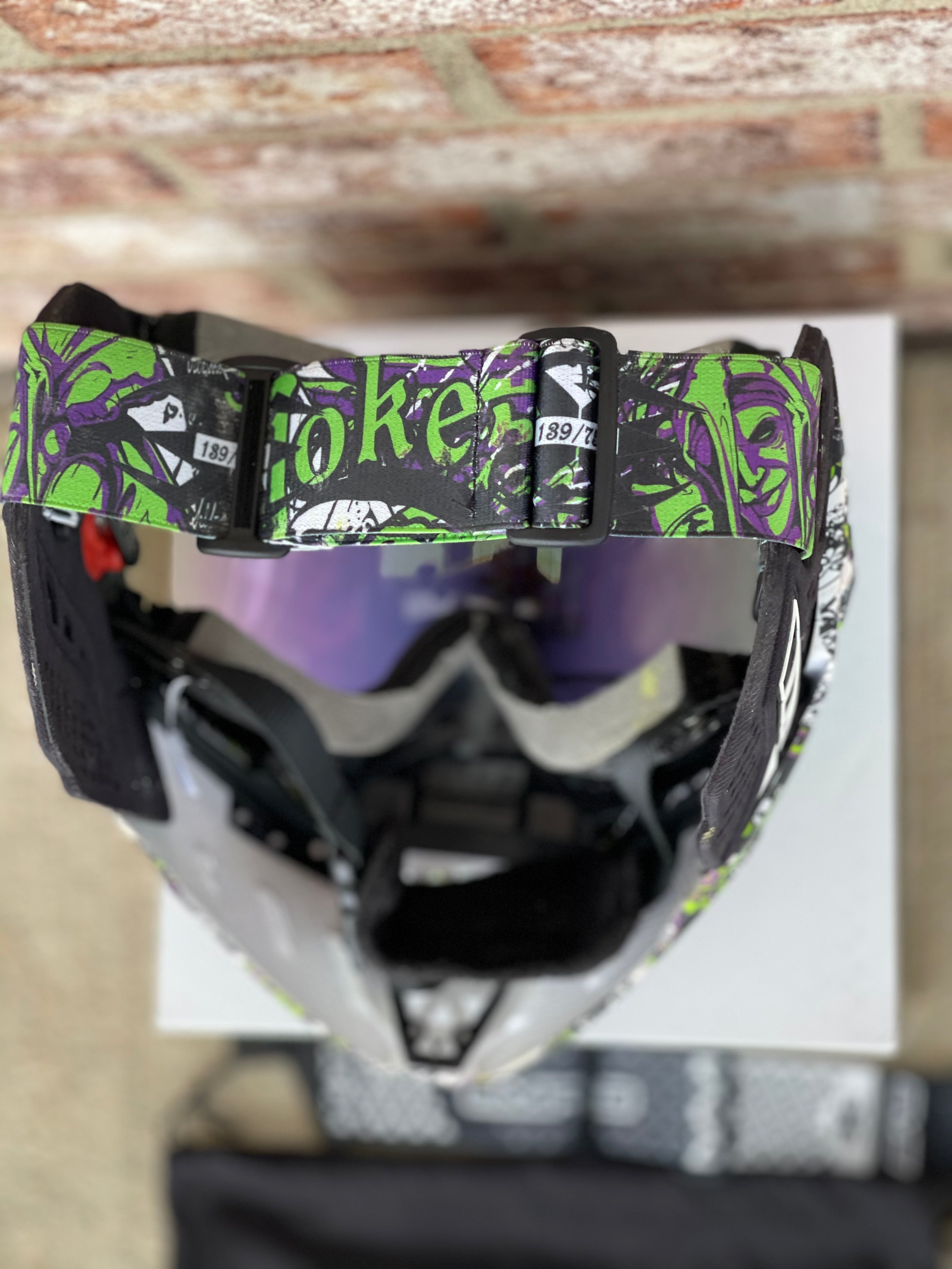 Used Empire EVS Paintball Mask - LE Joker Lime