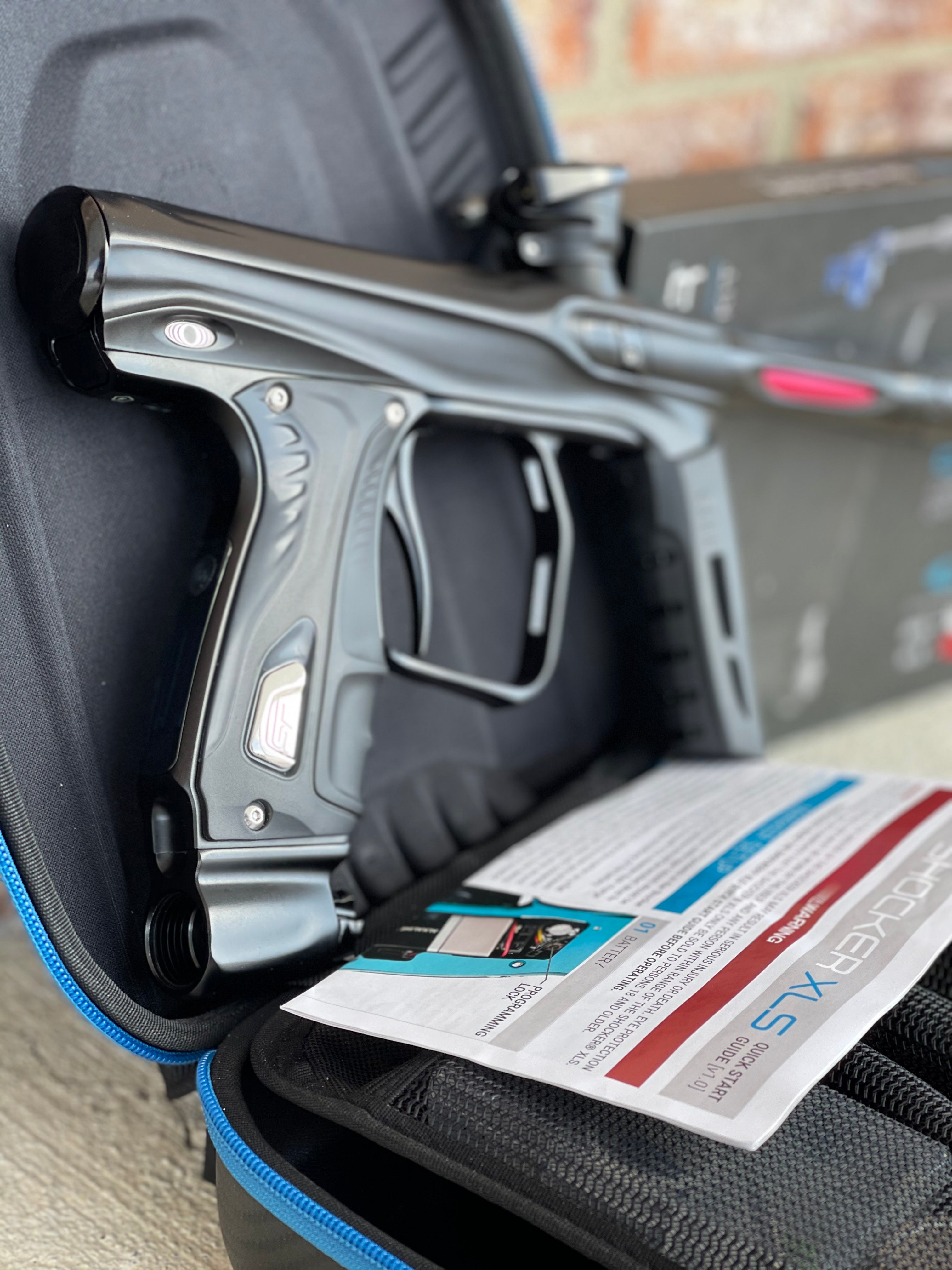 Used SP Shocker XLS Paintball Gun - Dust Black