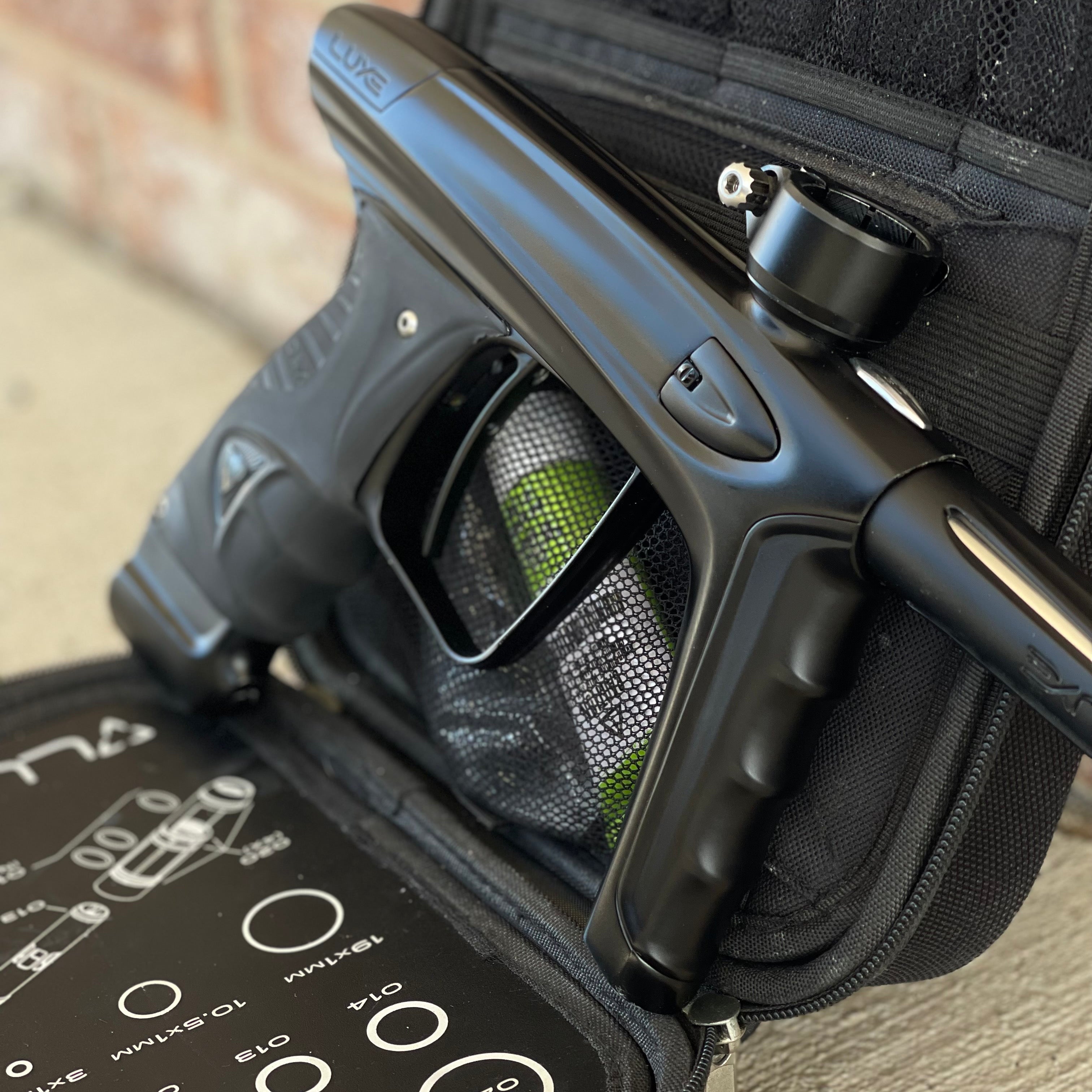 Used DLX Luxe Ice Paintball Gun - Dust Black