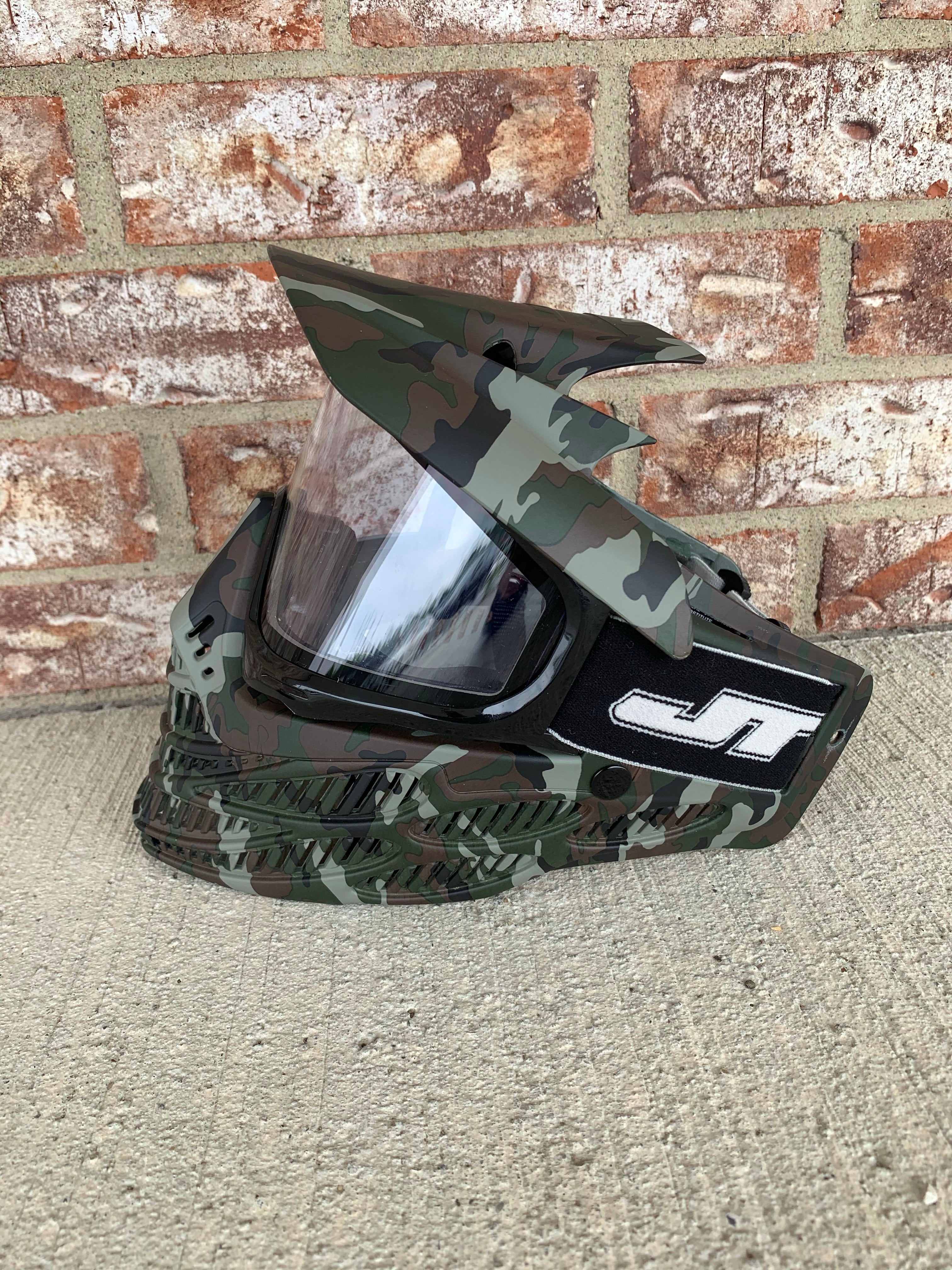Used JT Flex 8 Paintball Mask - Camo