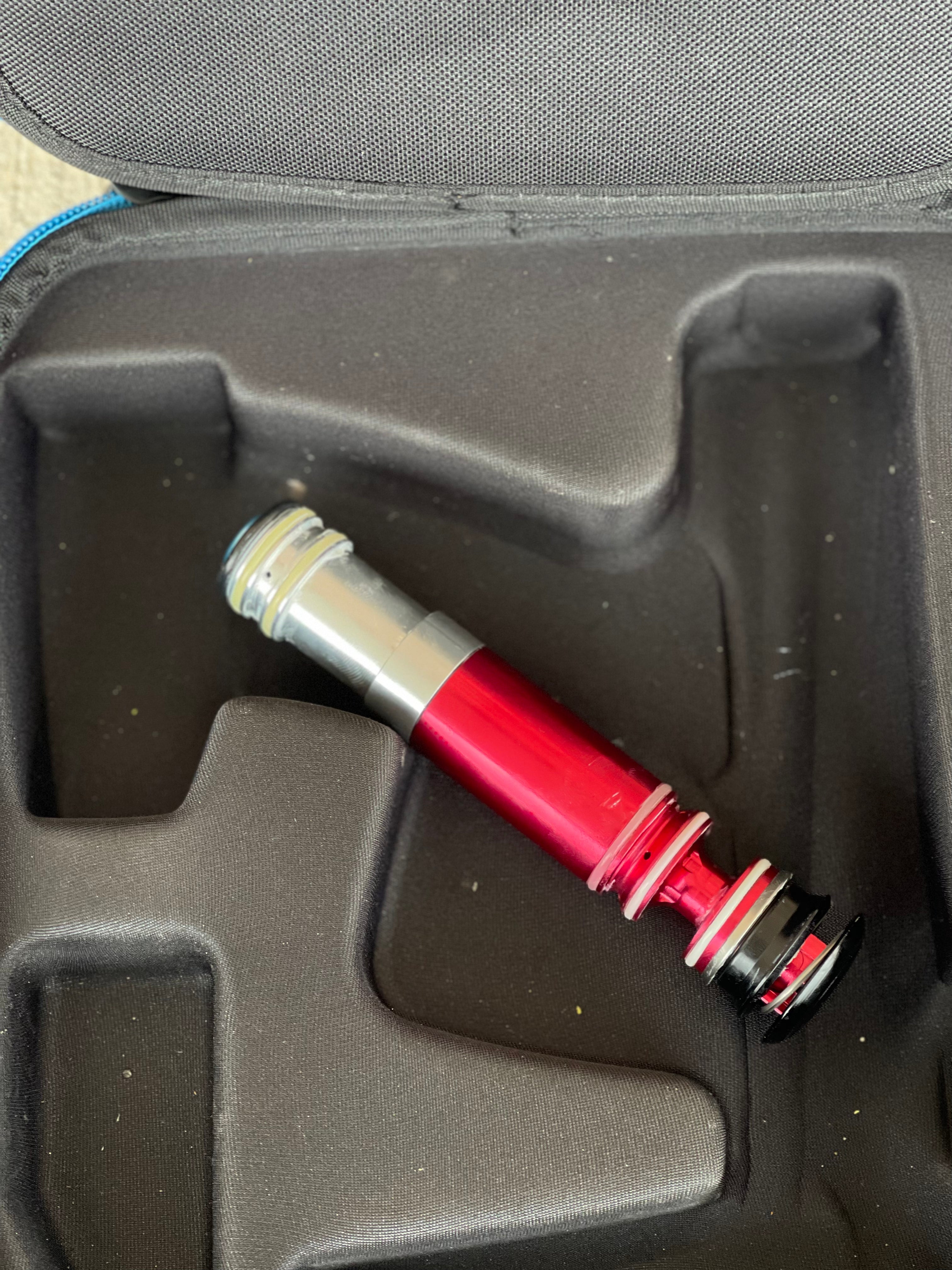 Used SP Shocker XLS Paintball Gun - Dust Purple