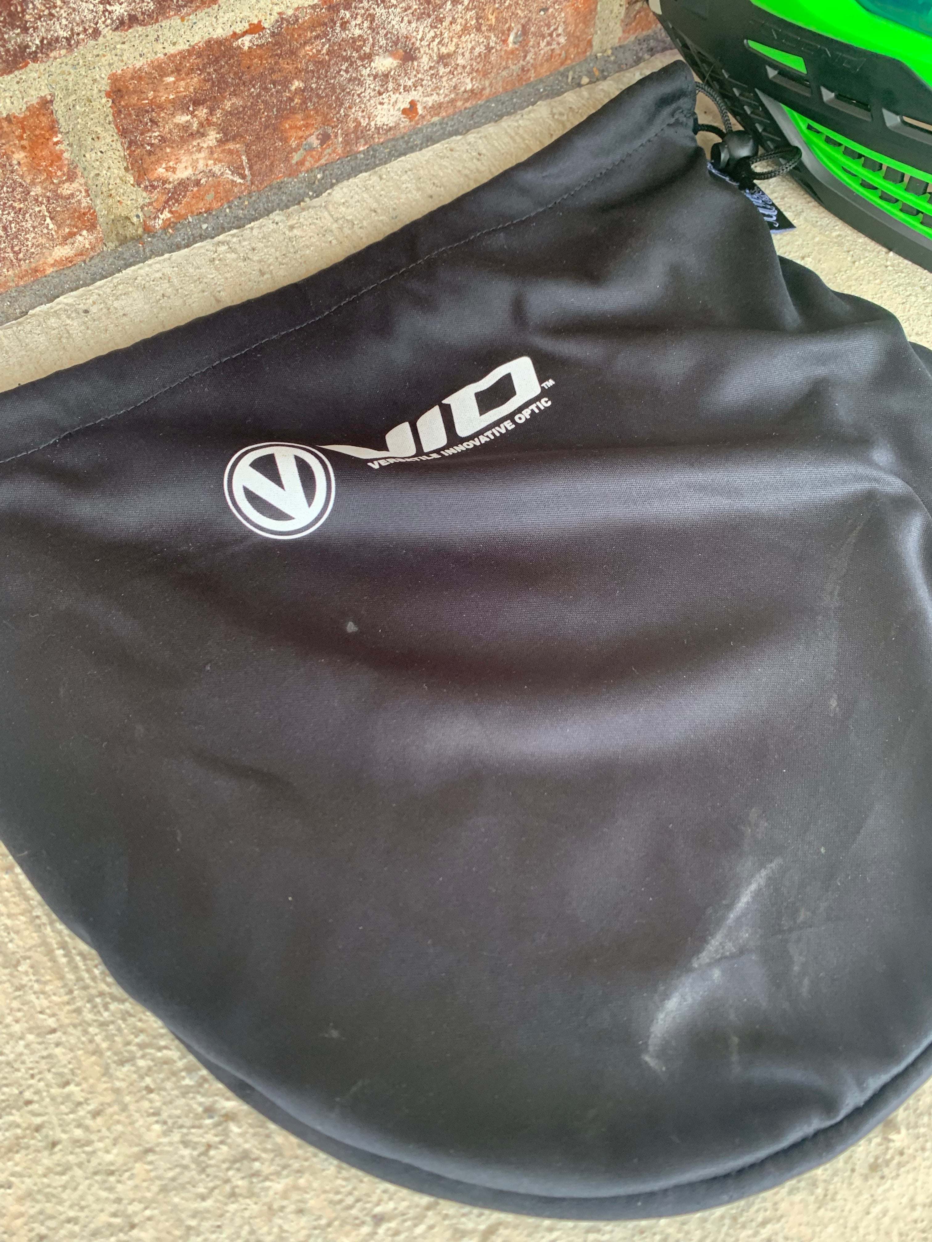 Used Virtue Vio Ascend Paintball Mask- Lime Emerald