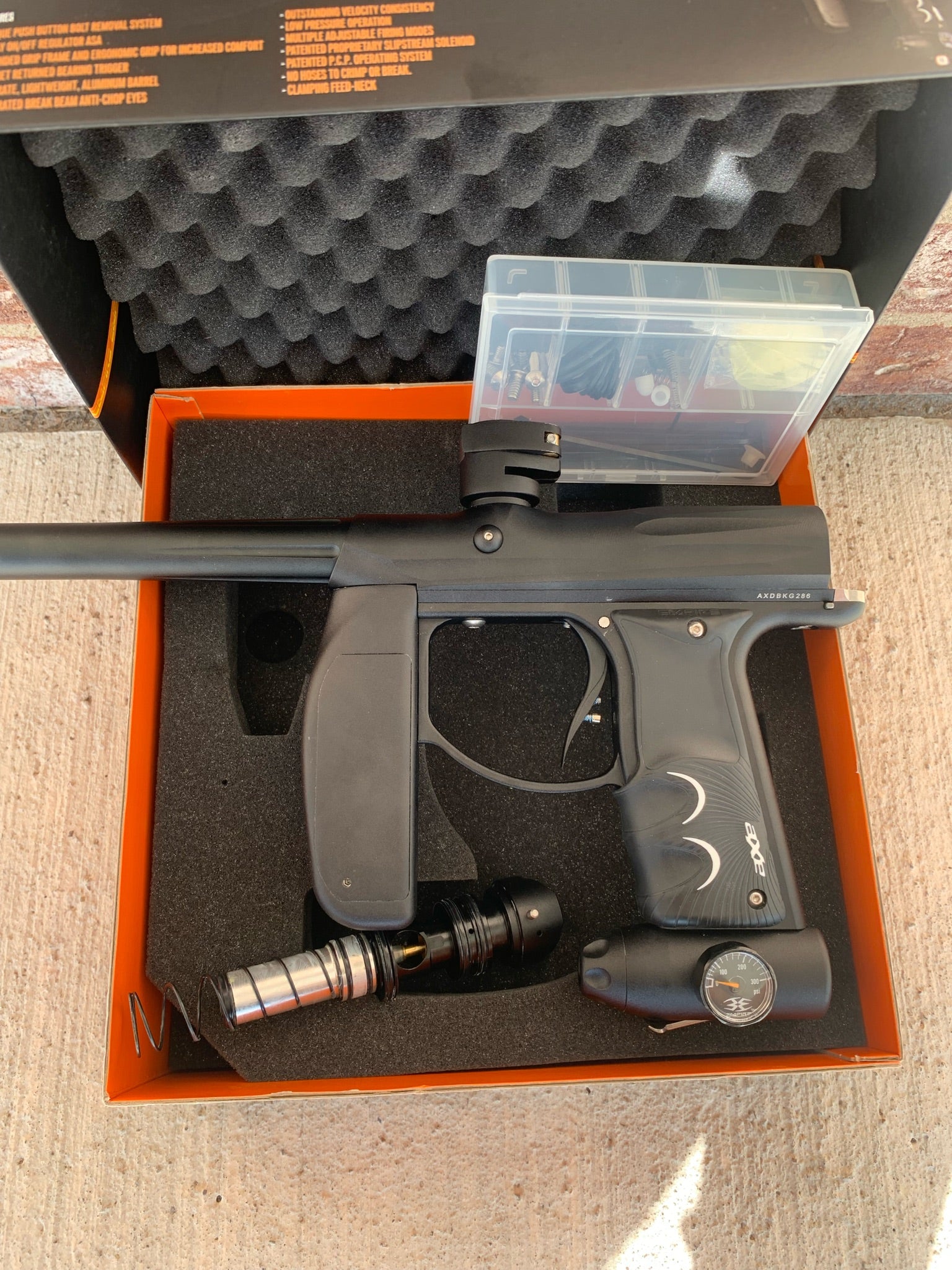 Used Empire Axe Paintball Gun - Black