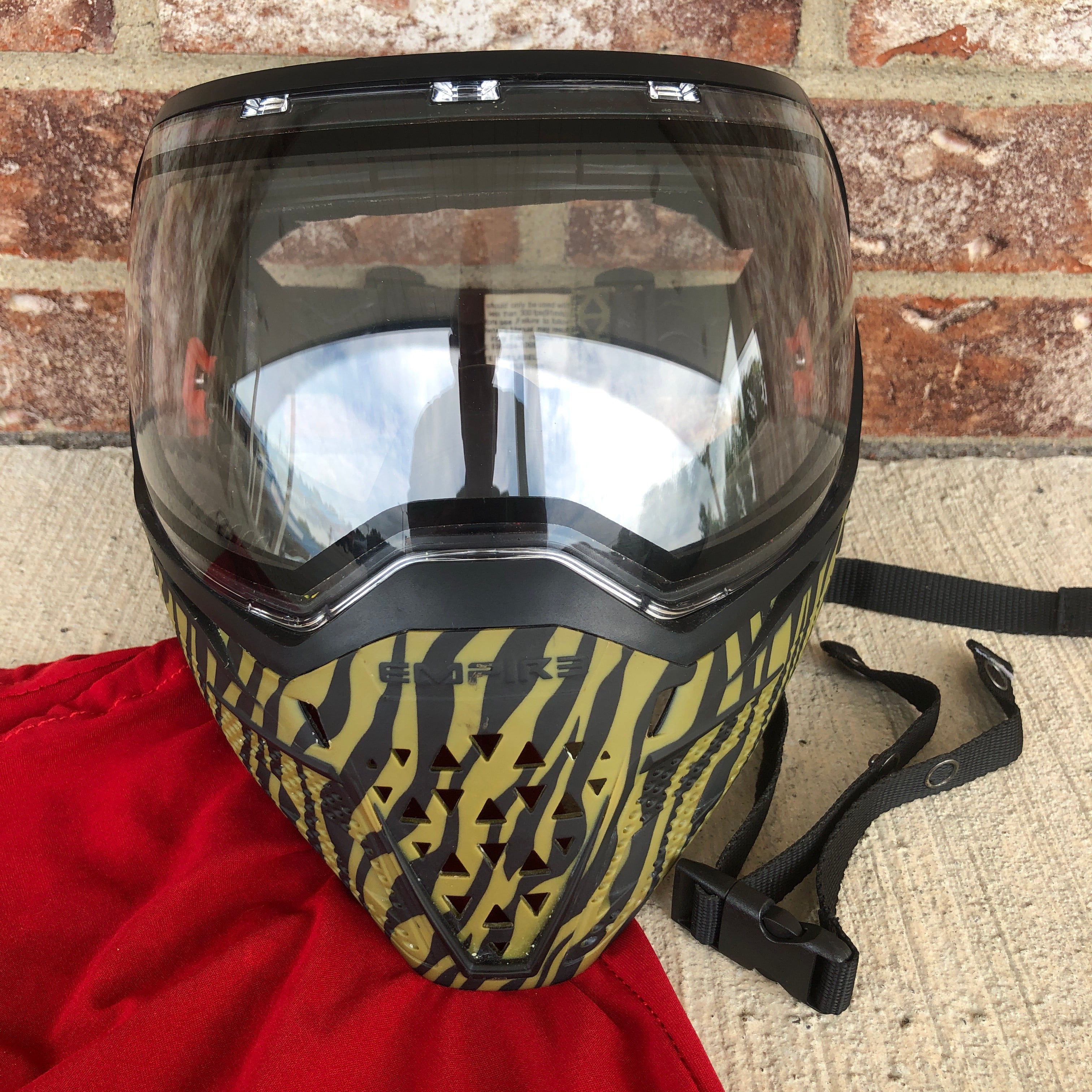 Used Empire EVS Paintball Mask - Tigerstripe