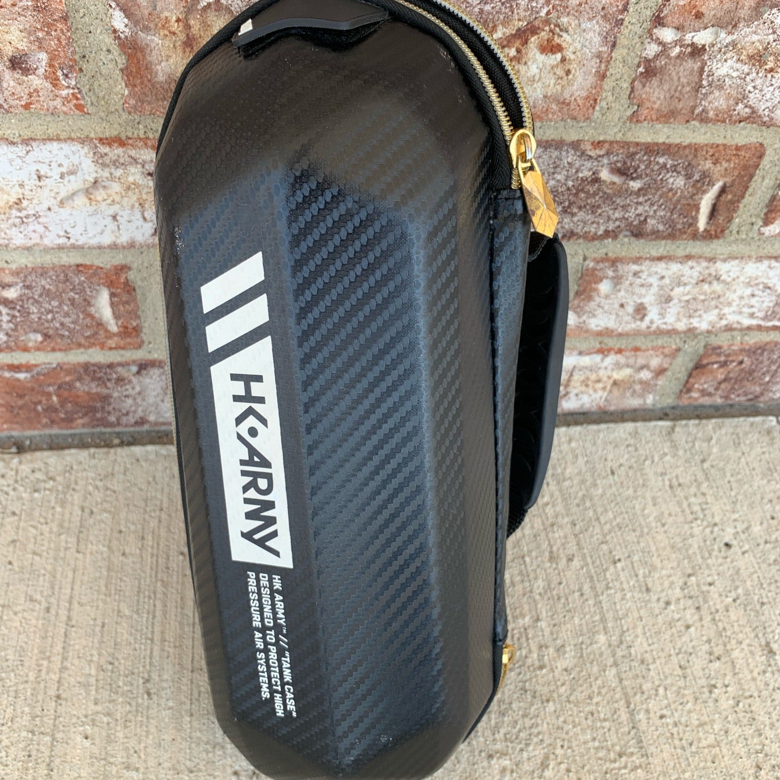 Used Ninja SL2 68/4500 Paintball Tank - Red - Bottle Only w/ HK Army Tank Case