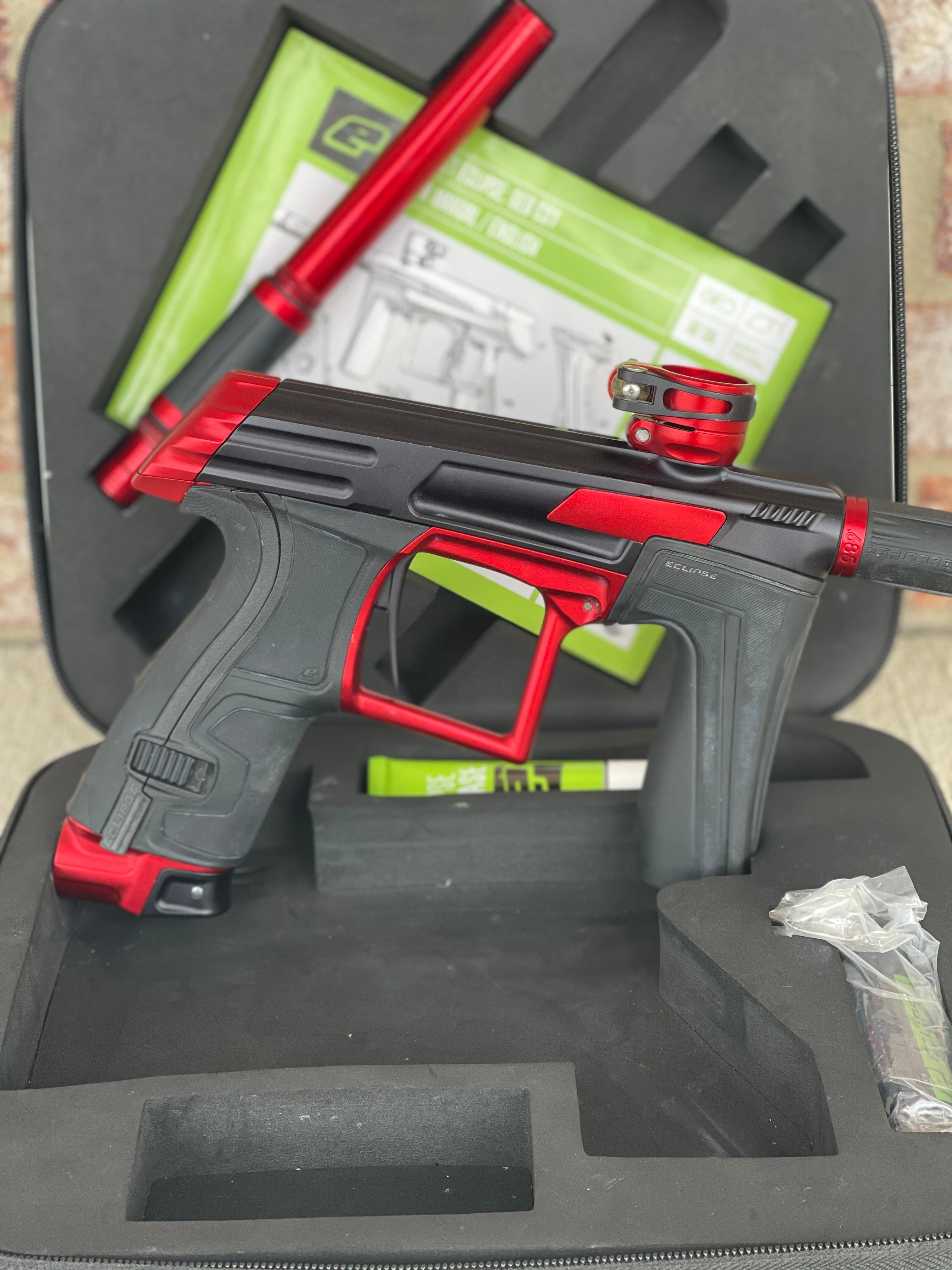 Used Planet Eclipse CS1.5 Paintball Gun - Black/Red