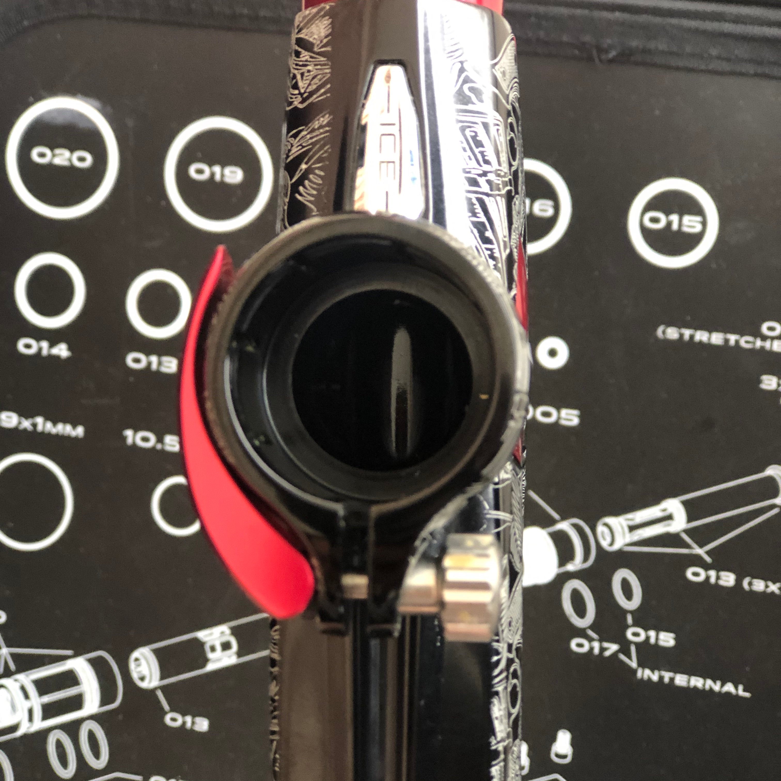 Used DLX Luxe Ice Paintball Gun - SAM66 Edition
