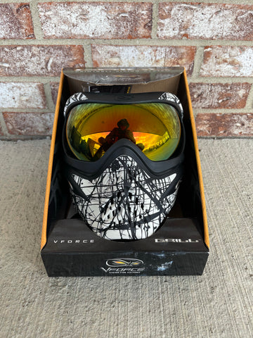 Used V-Force Grill Paintball Mask - Webbing
