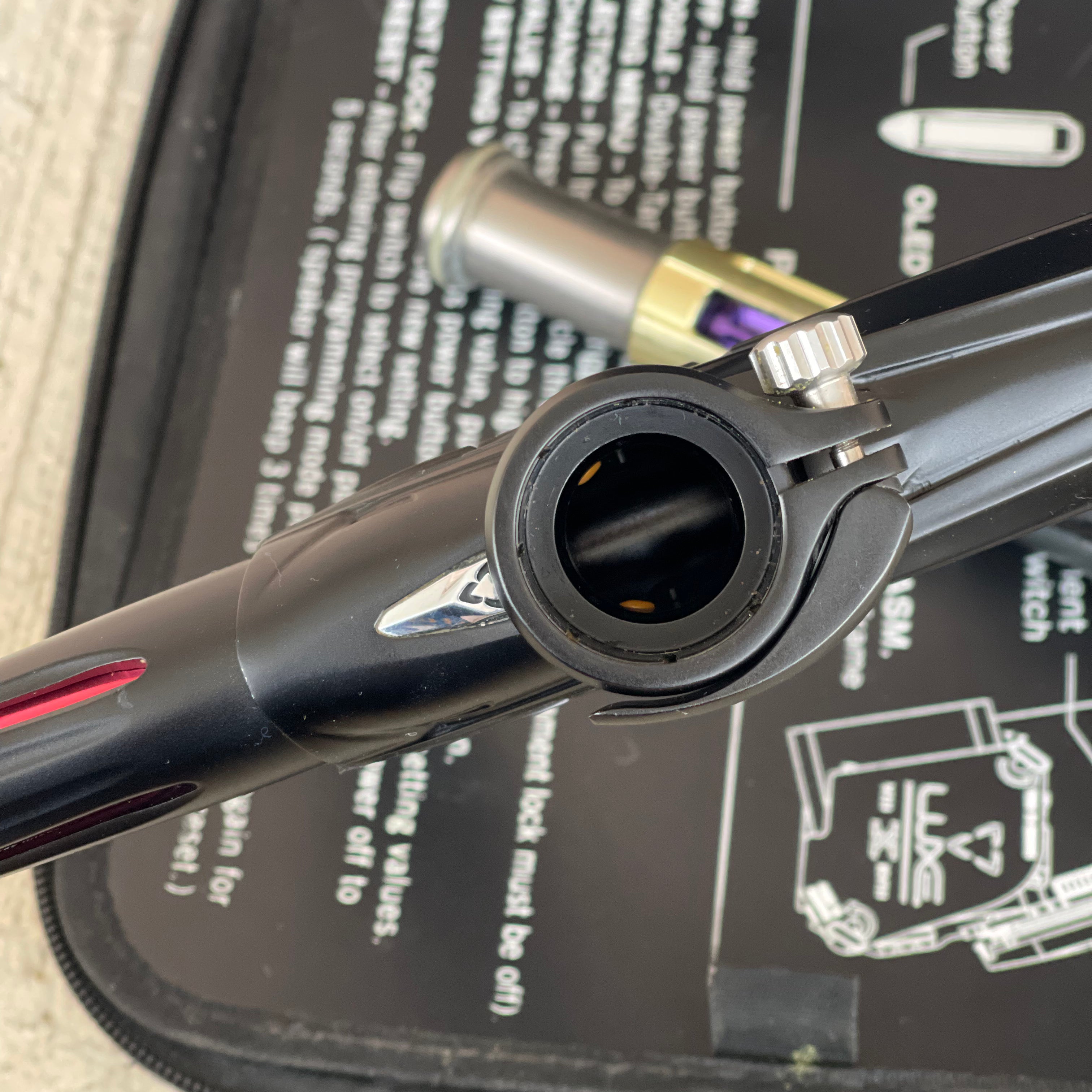 Used Virtue Luxe Ace Paintball Gun - Dust Black