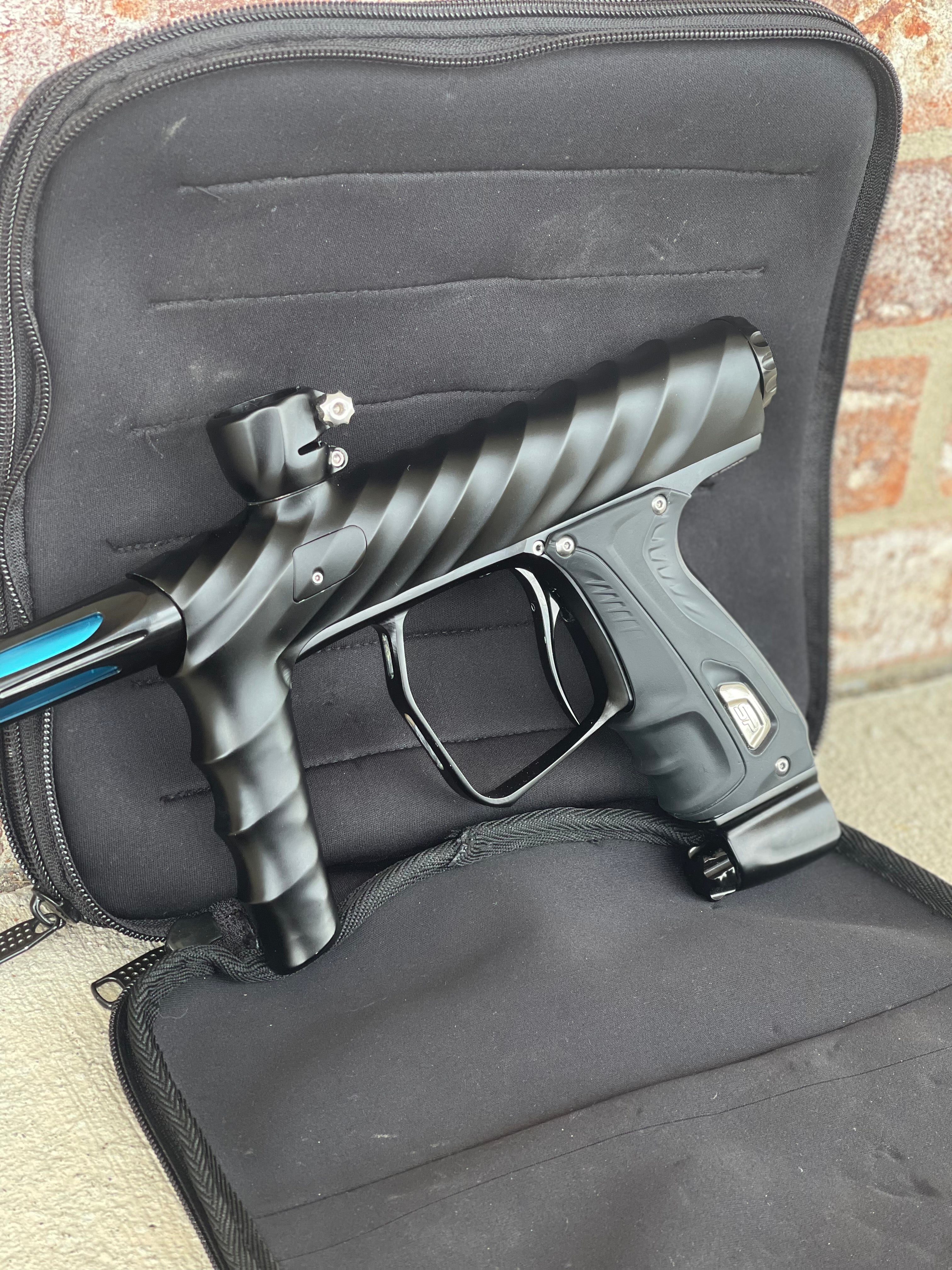 Used Adrenaline Shocker XLS Paintball Gun - w/ Adrenaline CVO Frame and STOCK XLS Electronic Frame