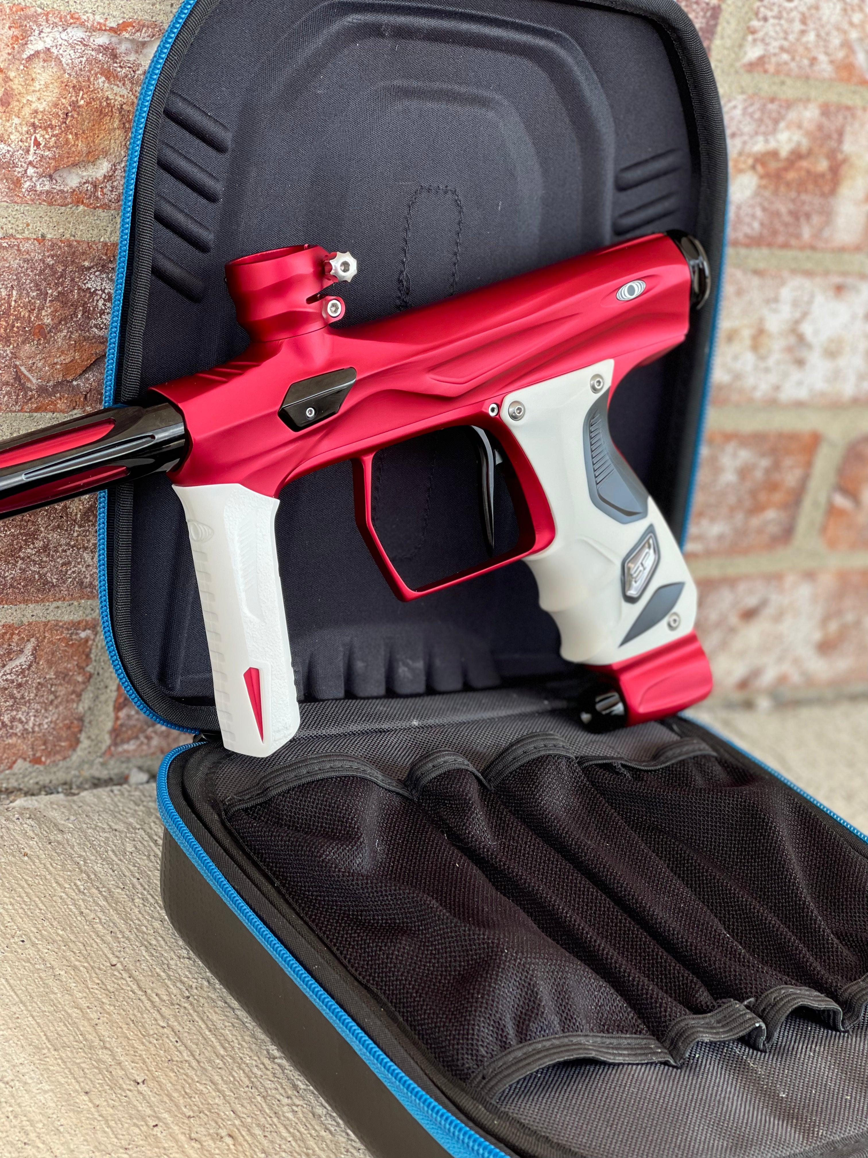 Used Shocker AMP Paintball Gun - Dust Red