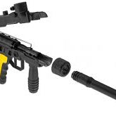 Tippmann FT-12 Rental Paintball Gun- Black